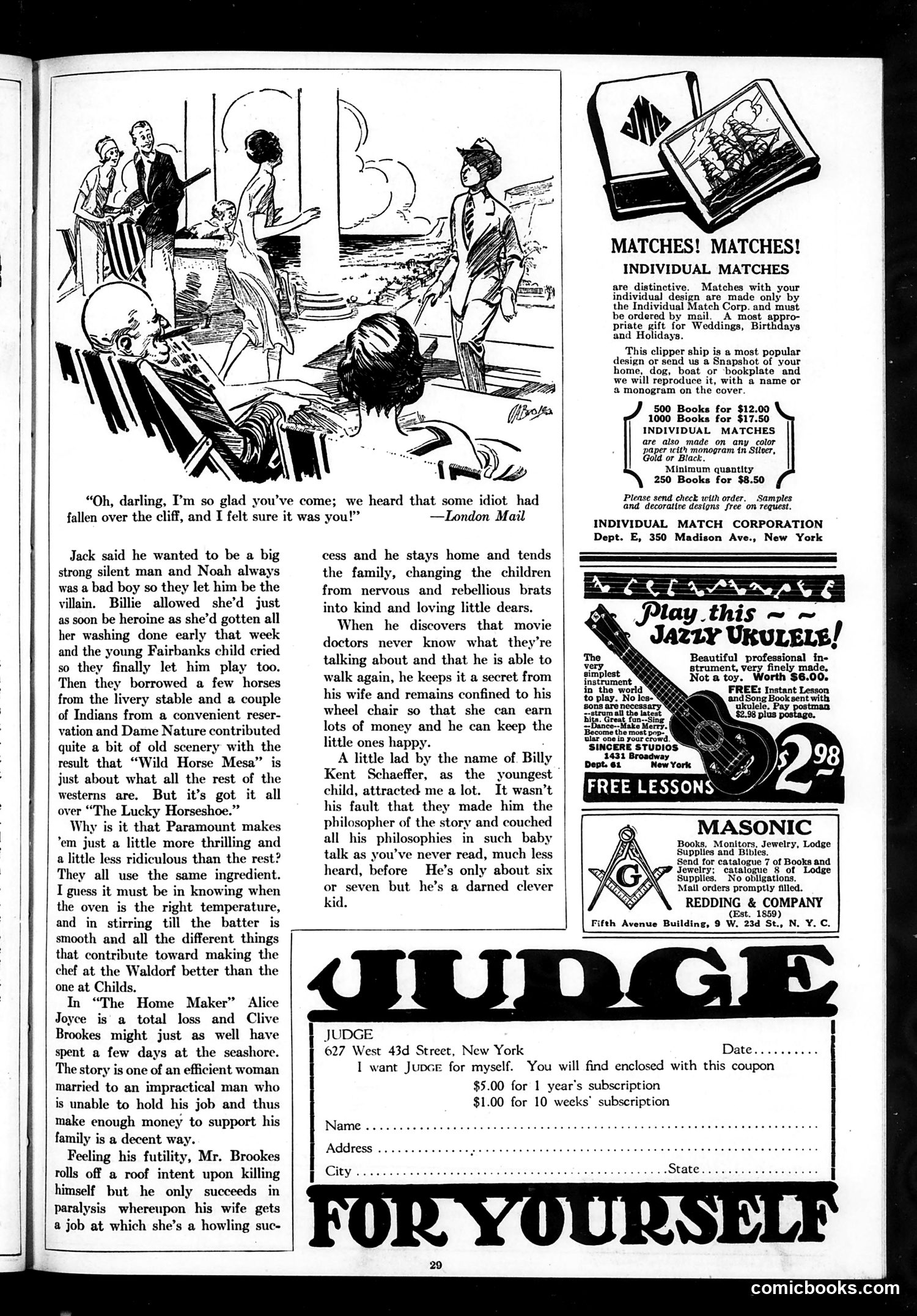 Judge — September 26, 1925 — page 31 of 37