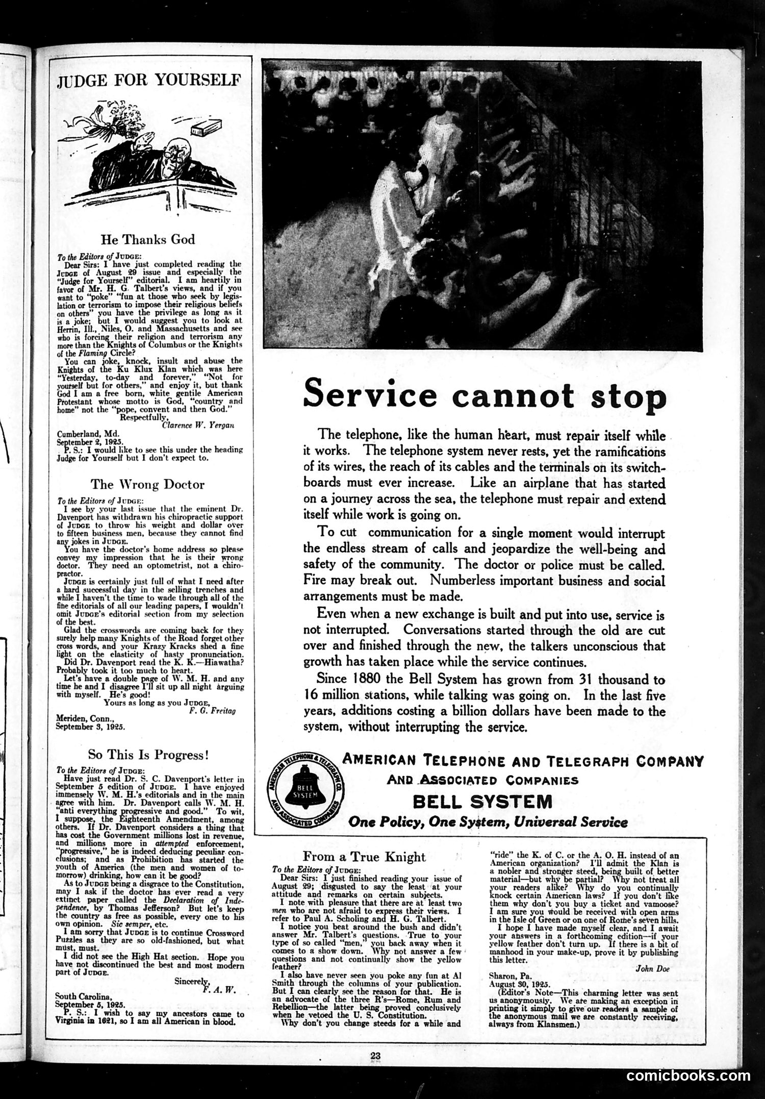Judge — October 10, 1925 — page 25 of 37