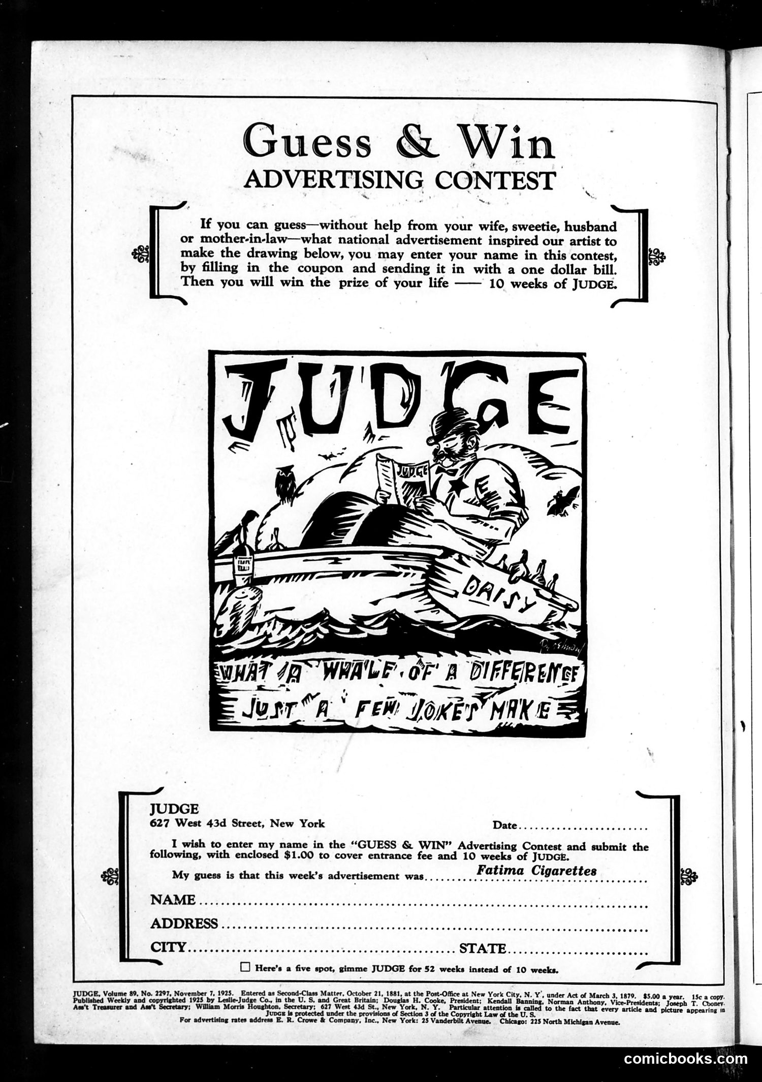Judge — November 7, 1925 — page 2 of 36