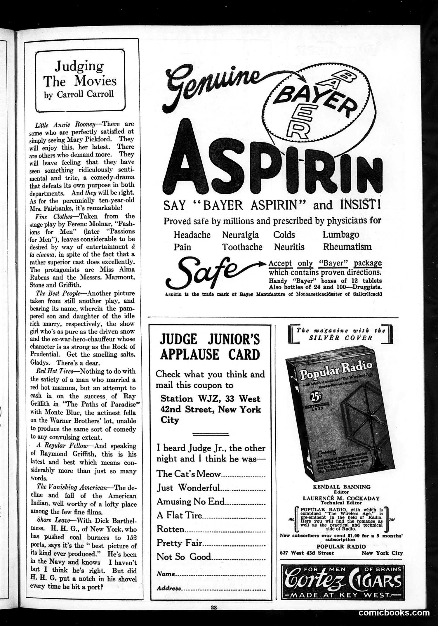 Judge — November 14, 1925 — page 25 of 37