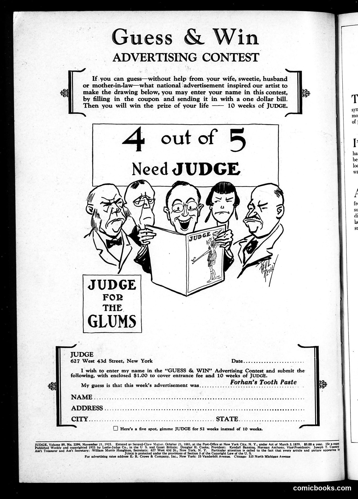 Judge — November 21, 1925 — page 2 of 40
