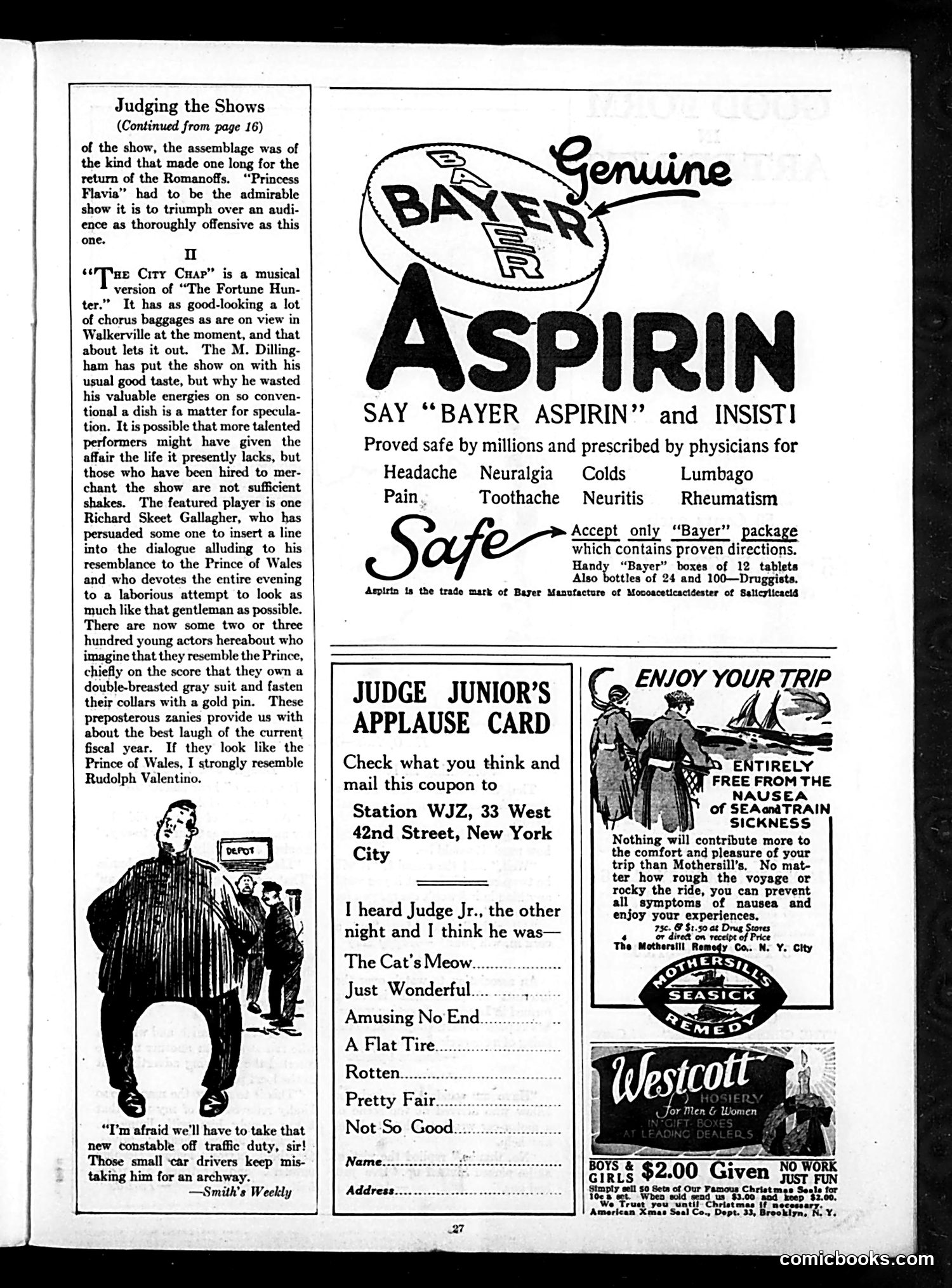 Judge — November 28, 1925 — page 29 of 36