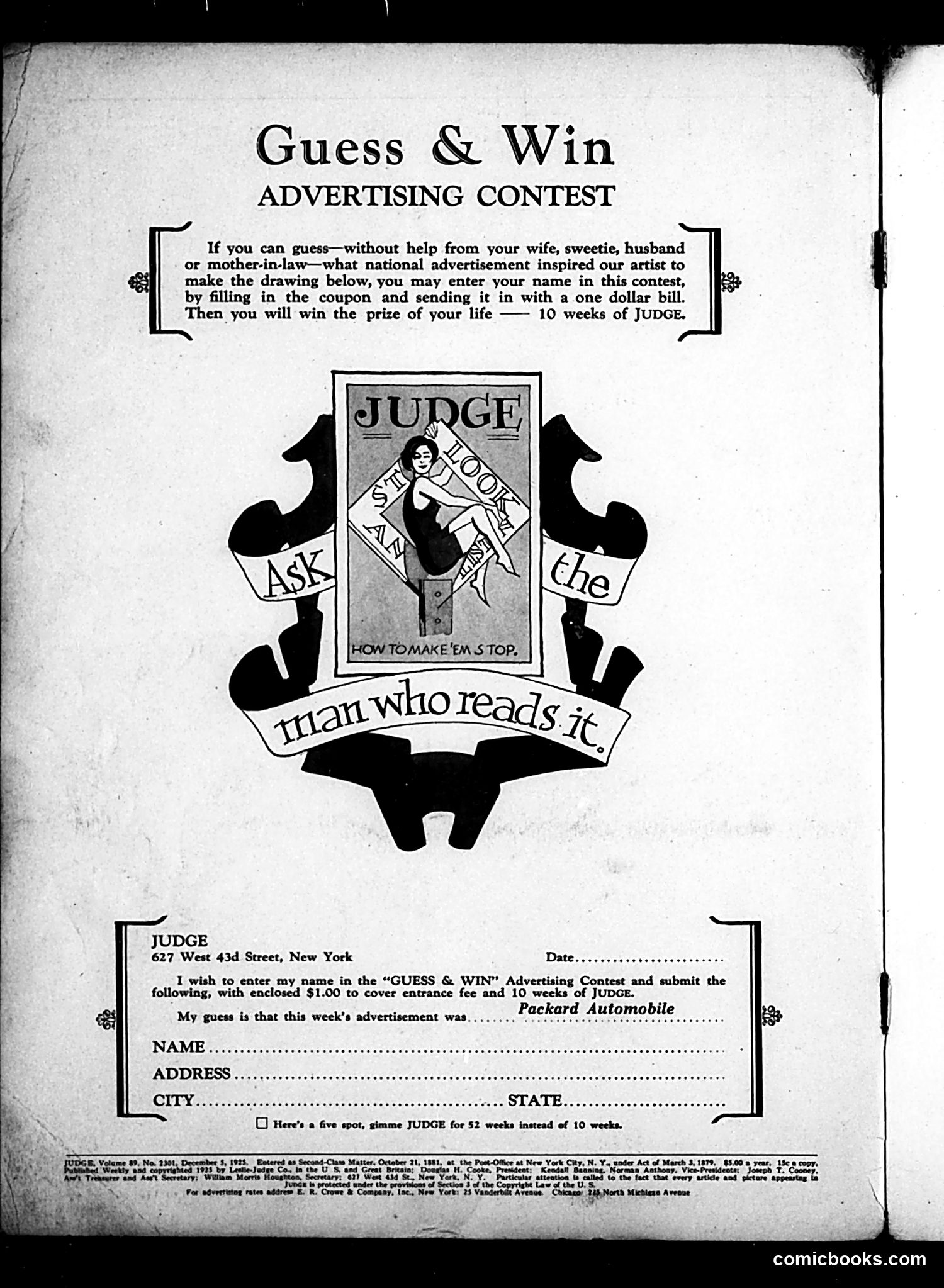 Judge — December 5, 1925 — page 2 of 36