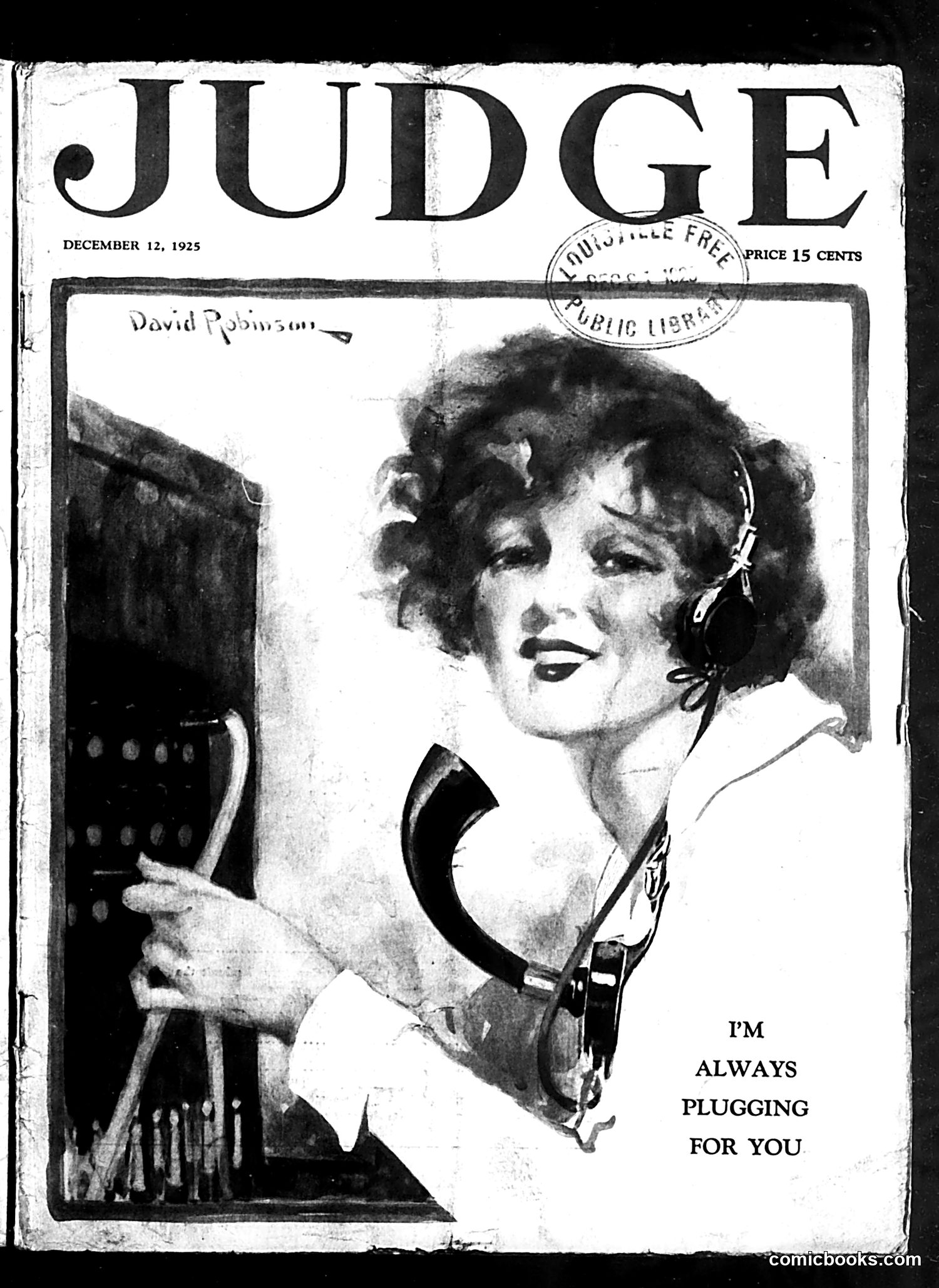 Judge — December 12, 1925