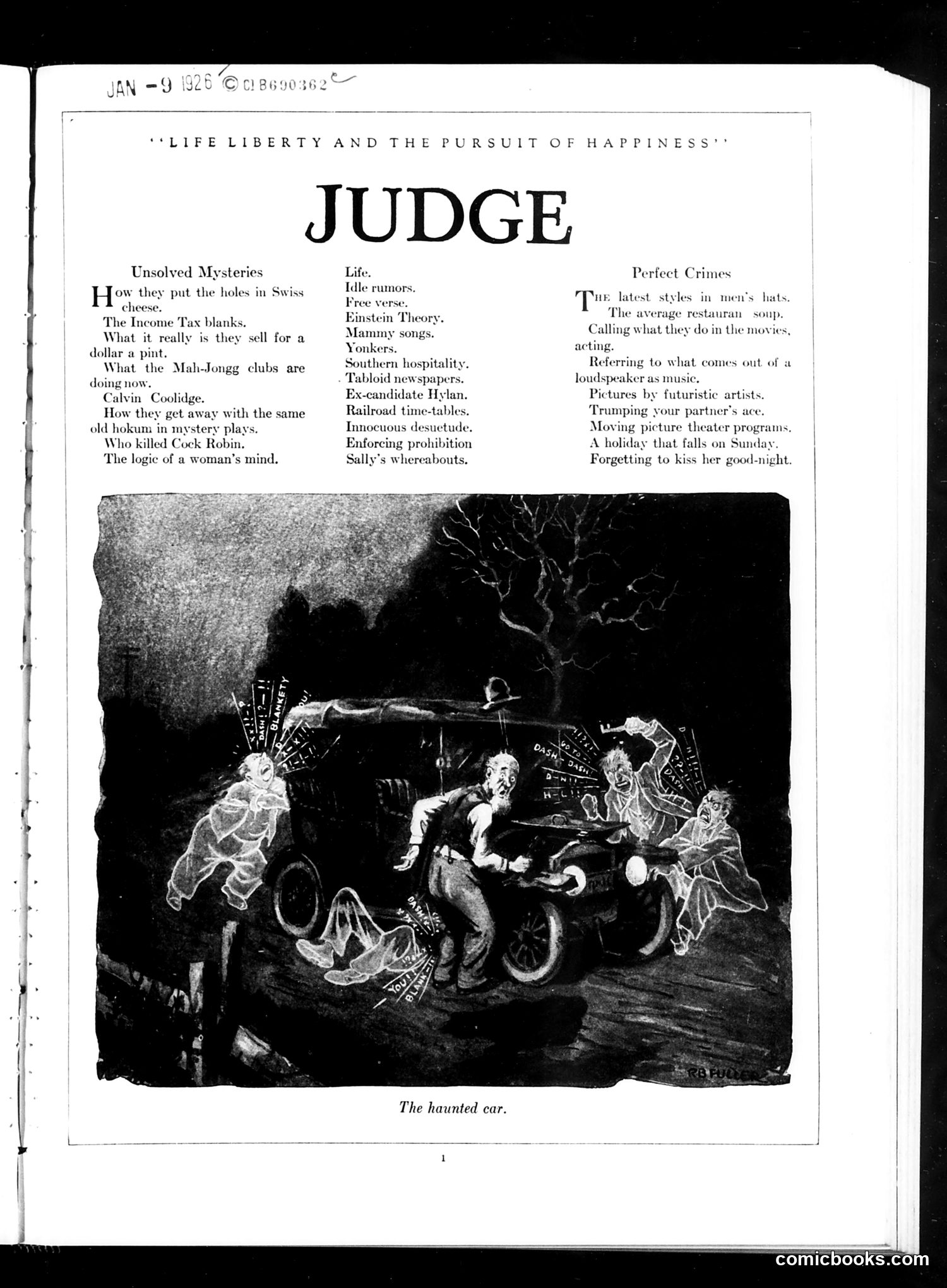 Judge — January 9, 1926 — page 3 of 36