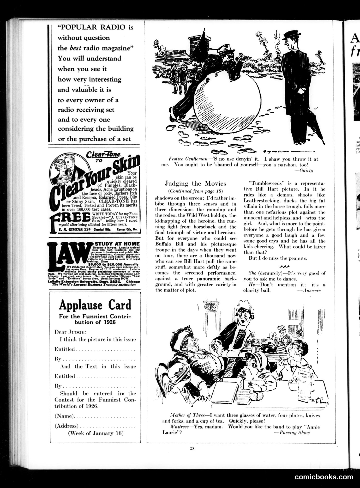 Judge — January 16, 1926 — page 30 of 36