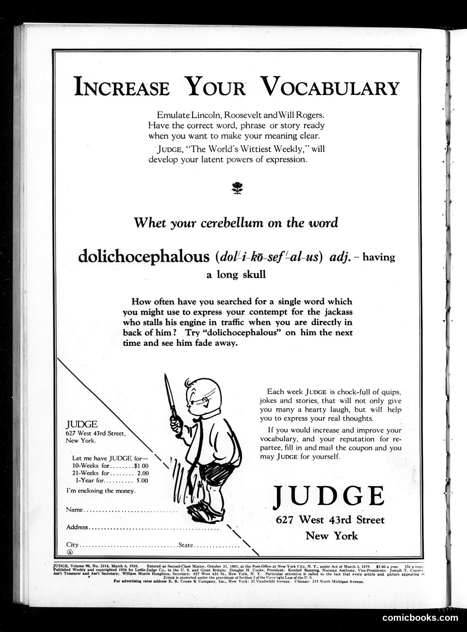Judge — March 6, 1926 — page 2 of 36