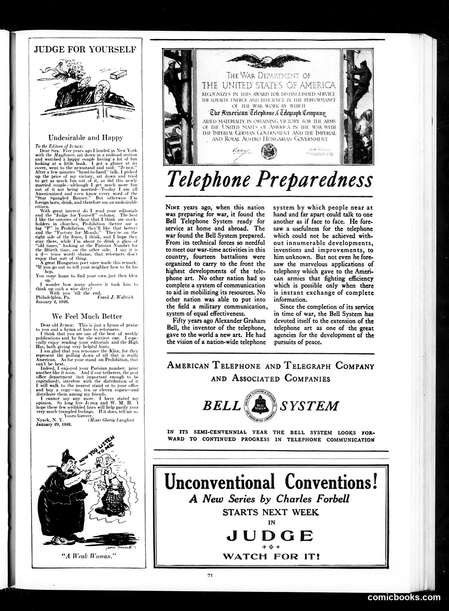 Judge — March 6, 1926 — page 23 of 36