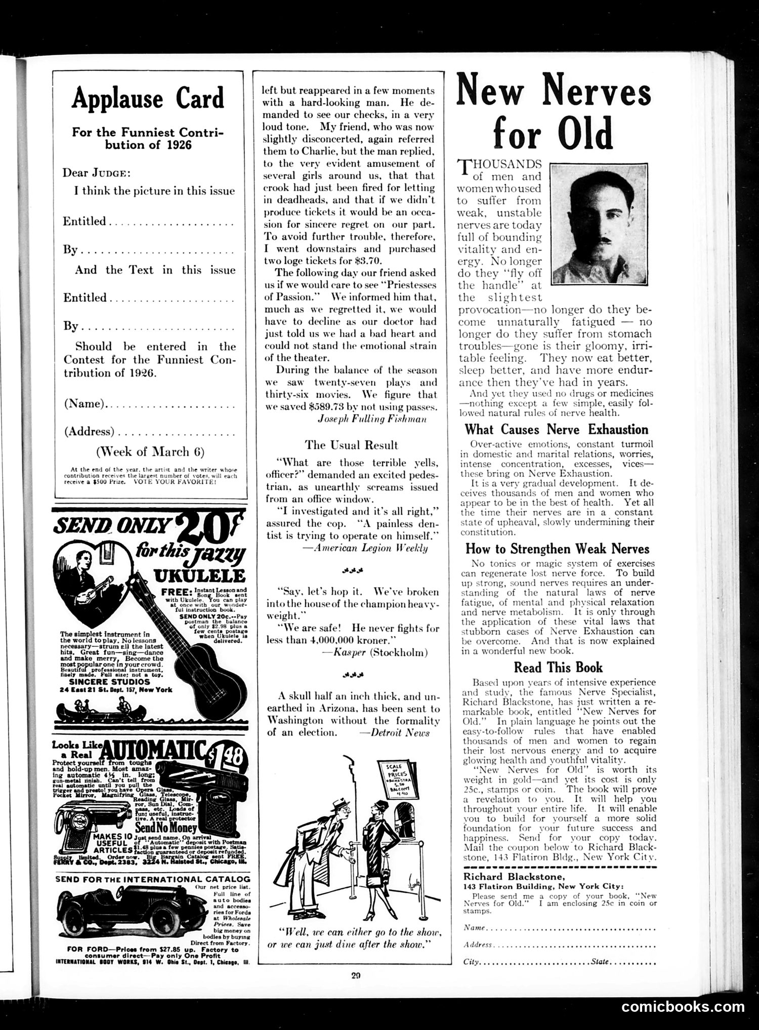 Judge — March 6, 1926 — page 31 of 36