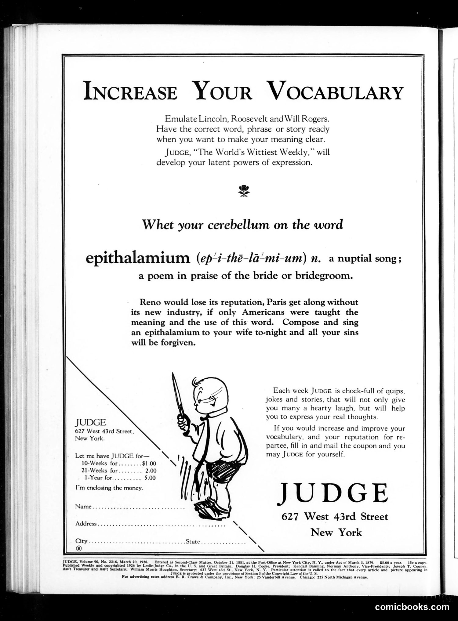 Judge — March 20, 1926 — page 2 of 36