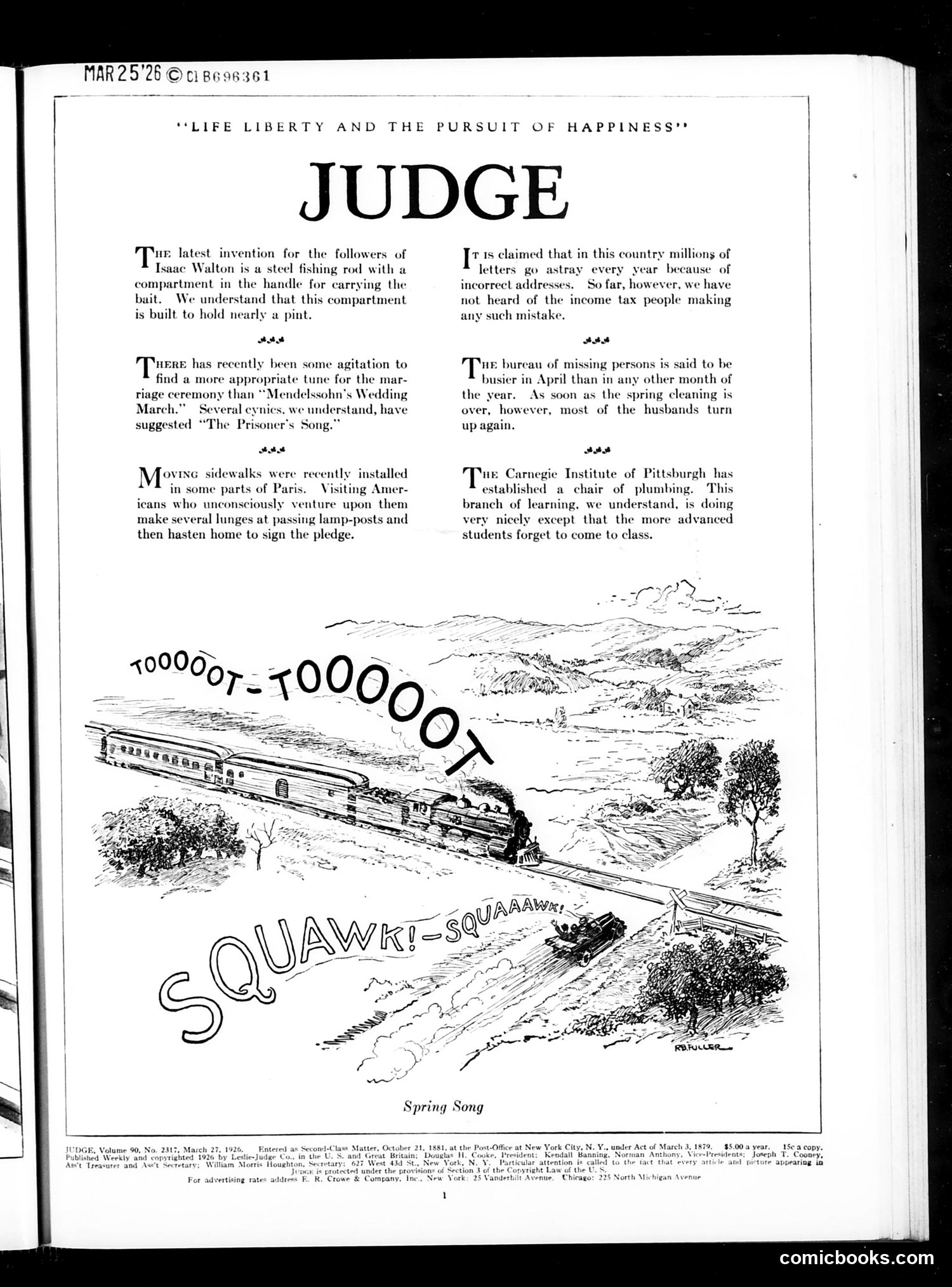 Judge — March 27, 1926 — page 3 of 36