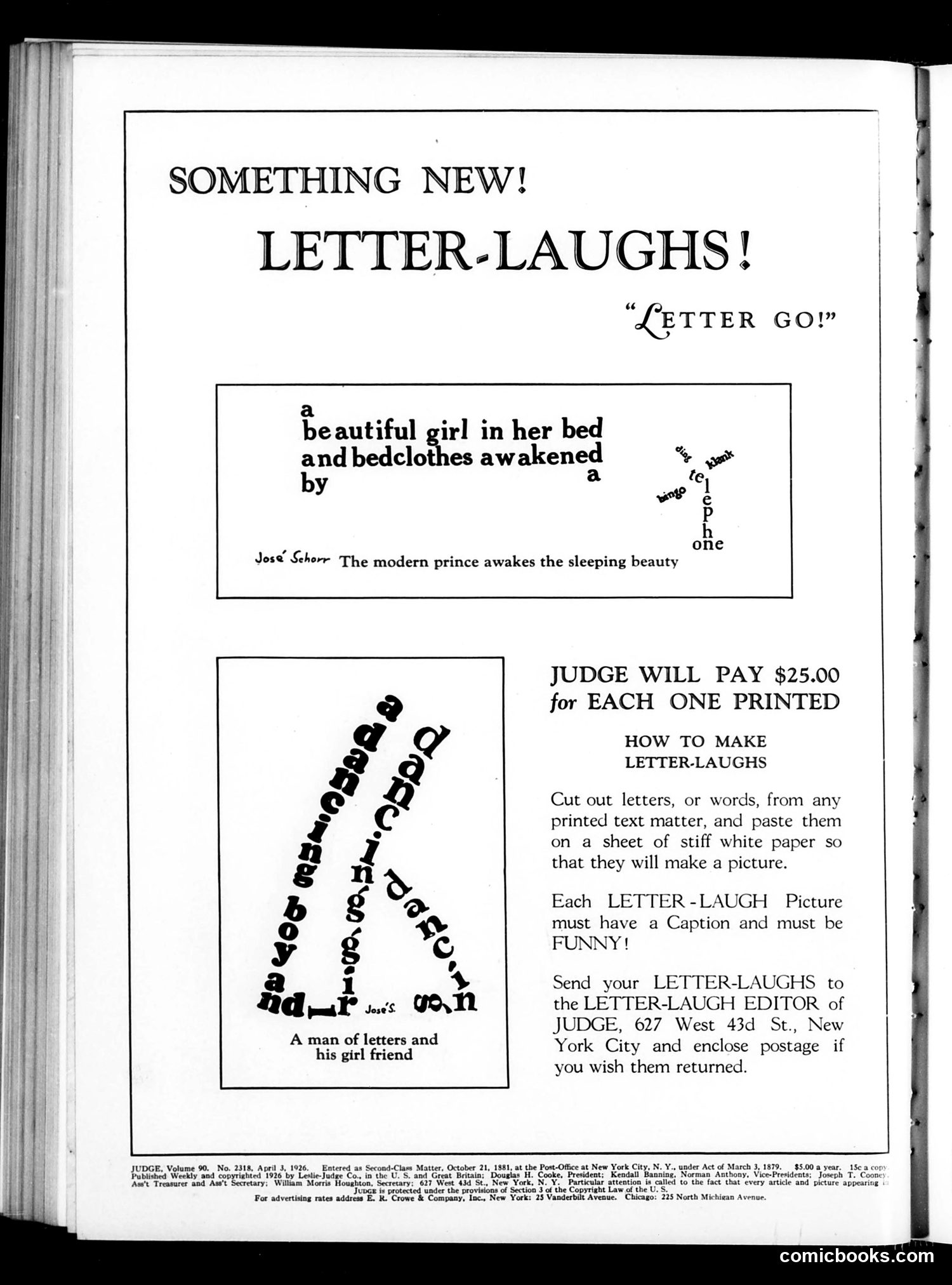 Judge — April 3, 1926 — page 2 of 36