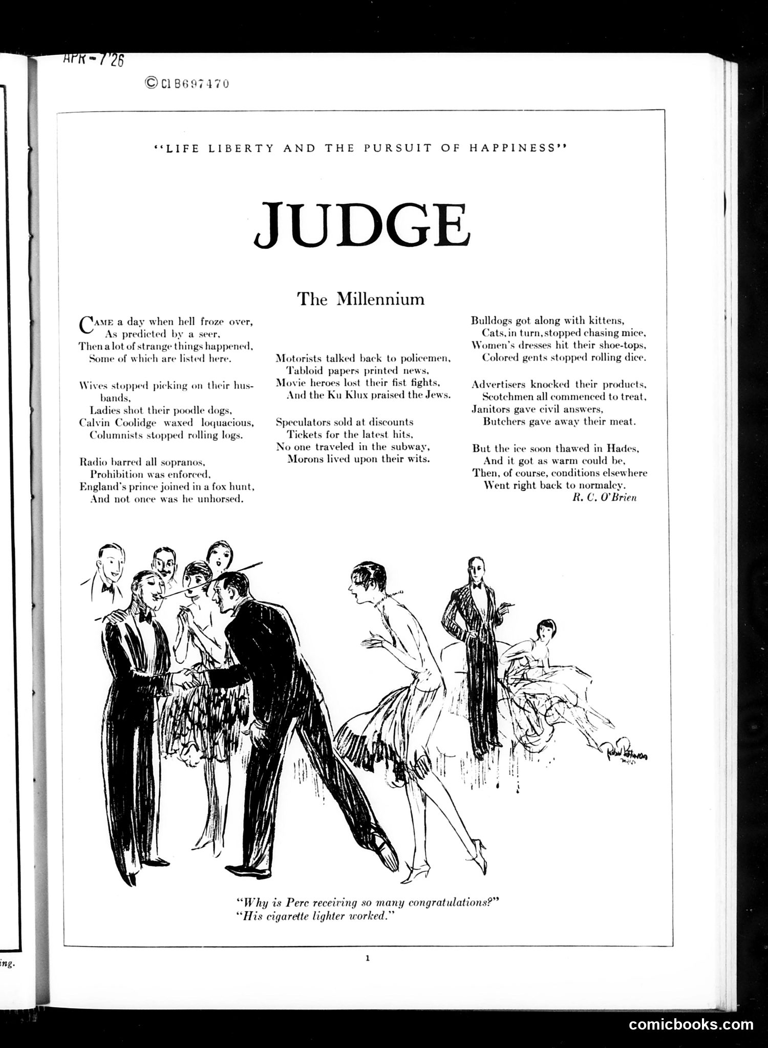 Judge — April 10, 1926 — page 3 of 36