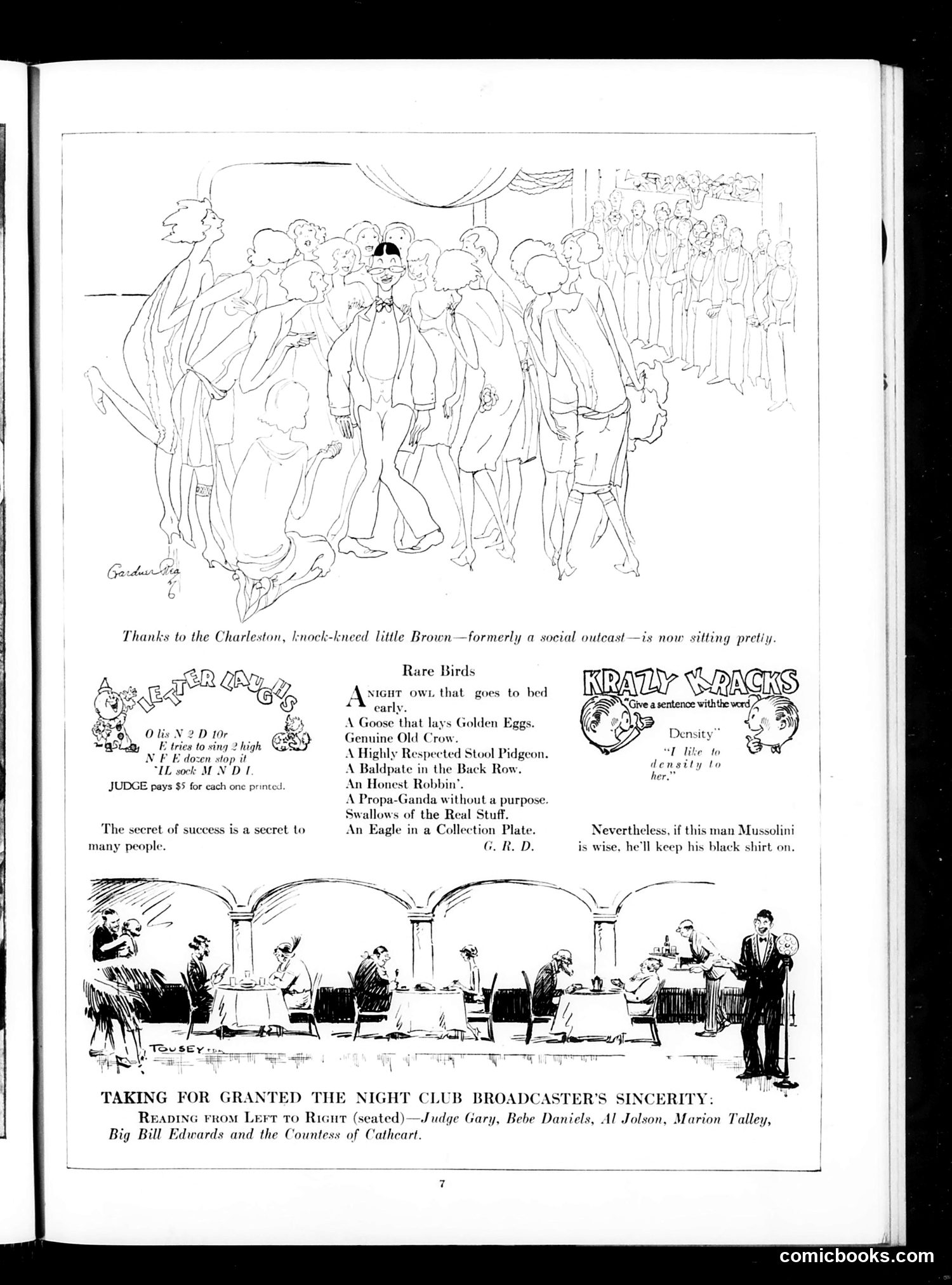 Judge — April 17, 1926 — page 9 of 36