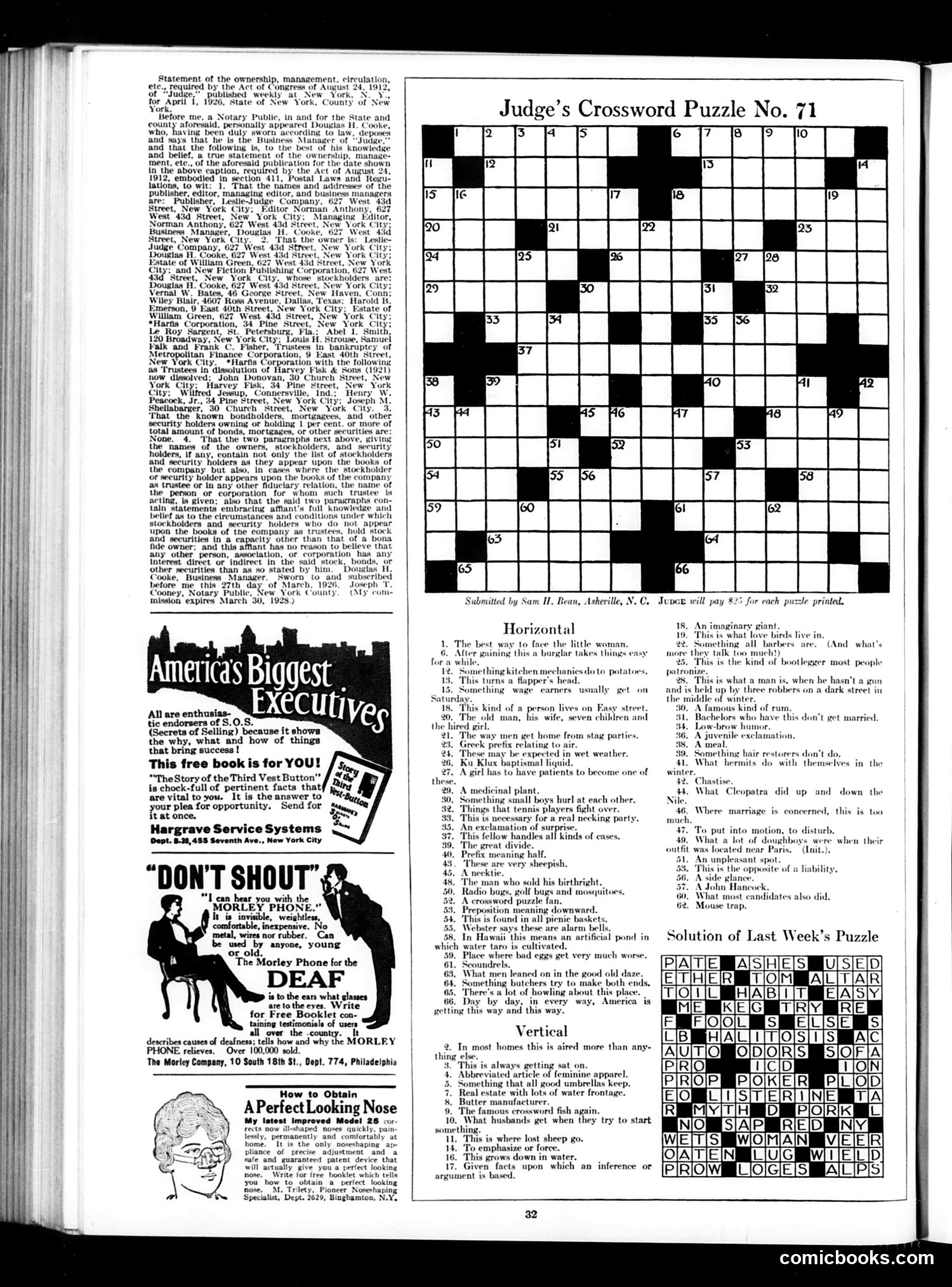 Judge — April 17, 1926 — page 34 of 36