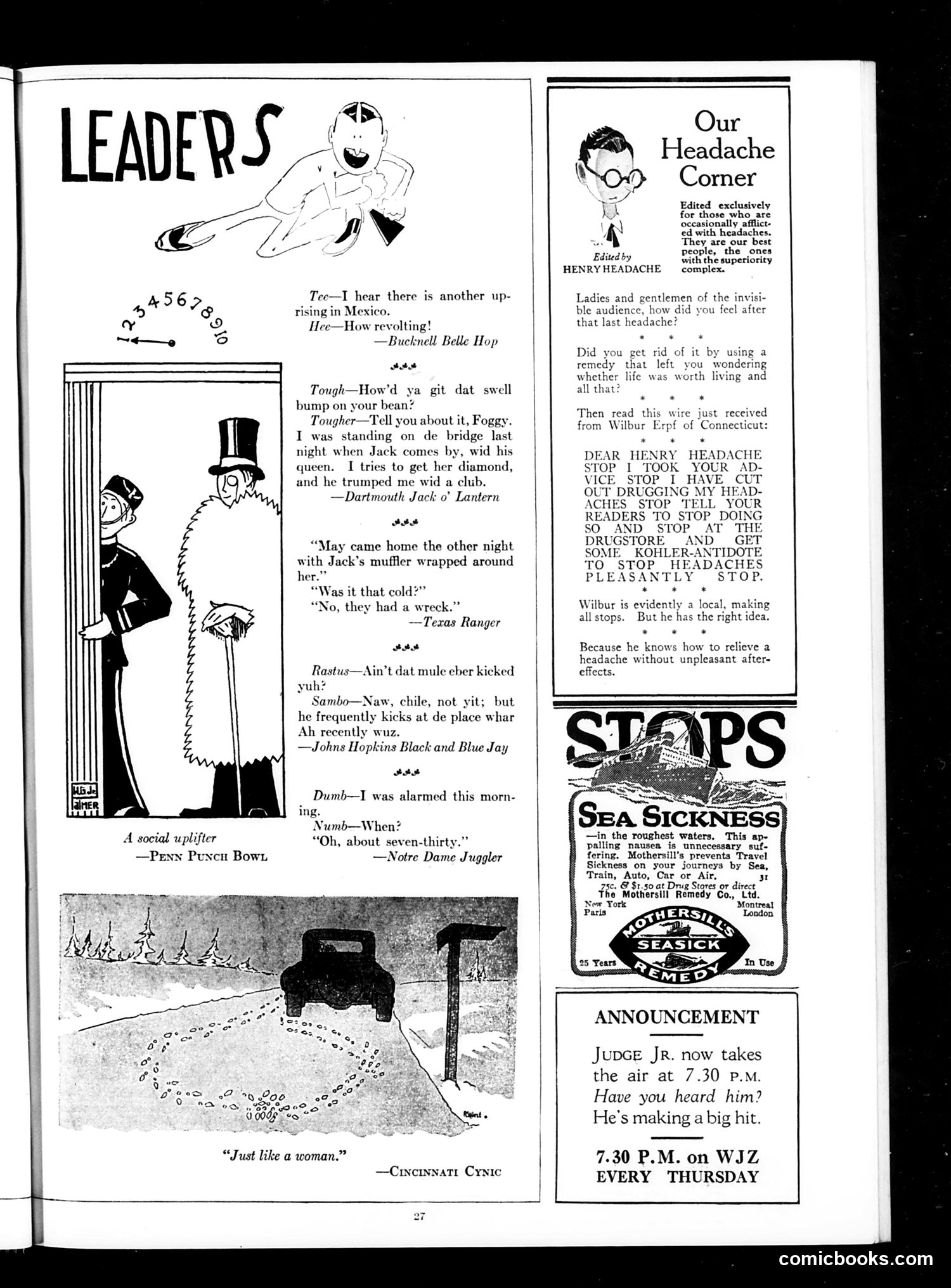 Judge — April 24, 1926 — page 29 of 36