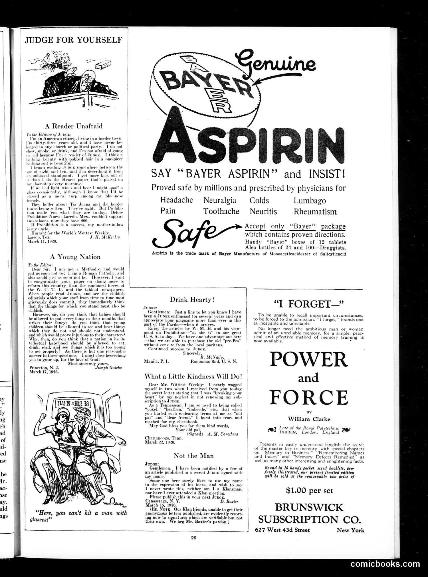 Judge — April 24, 1926 — page 31 of 36