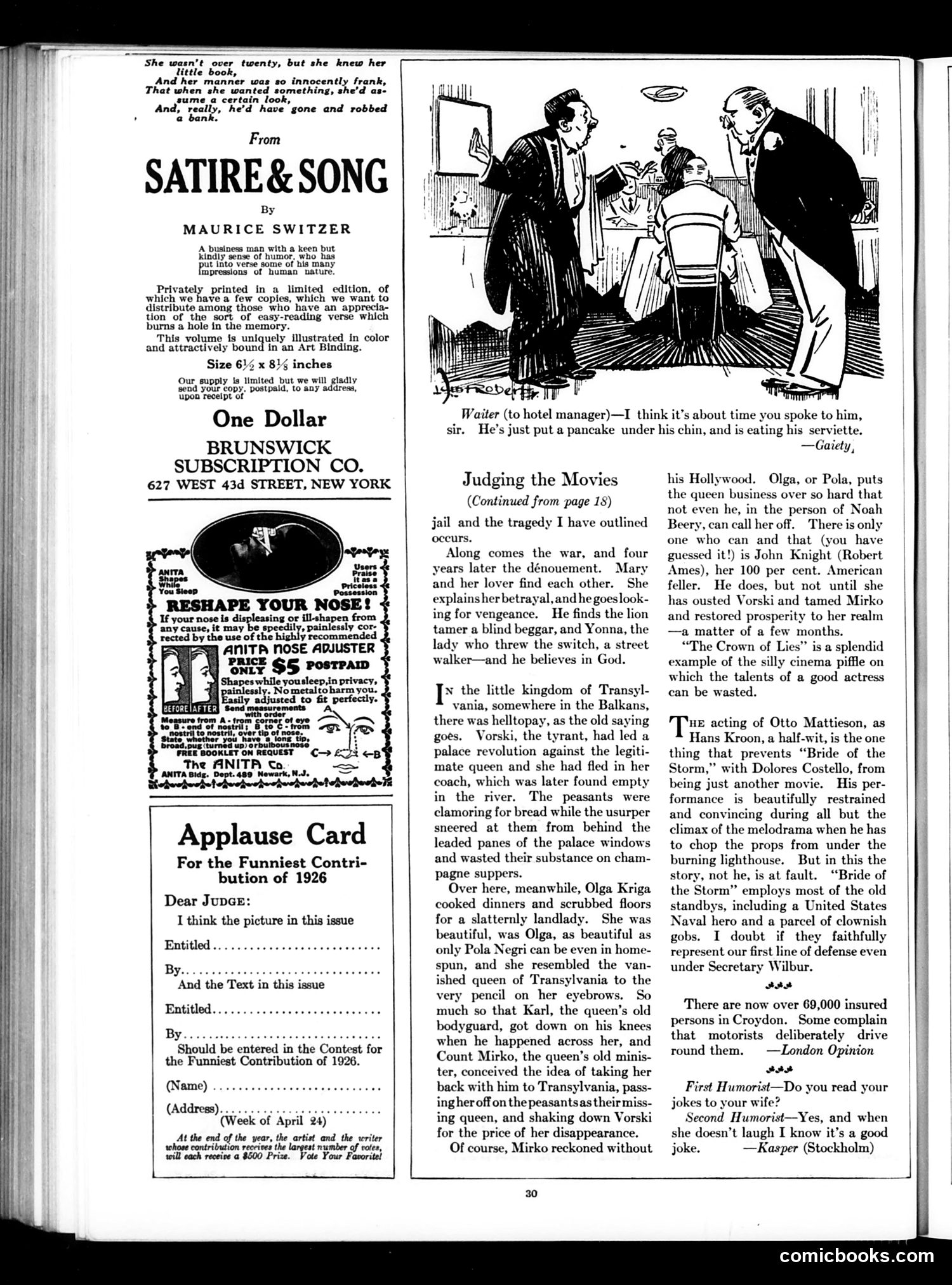 Judge — April 24, 1926 — page 32 of 36