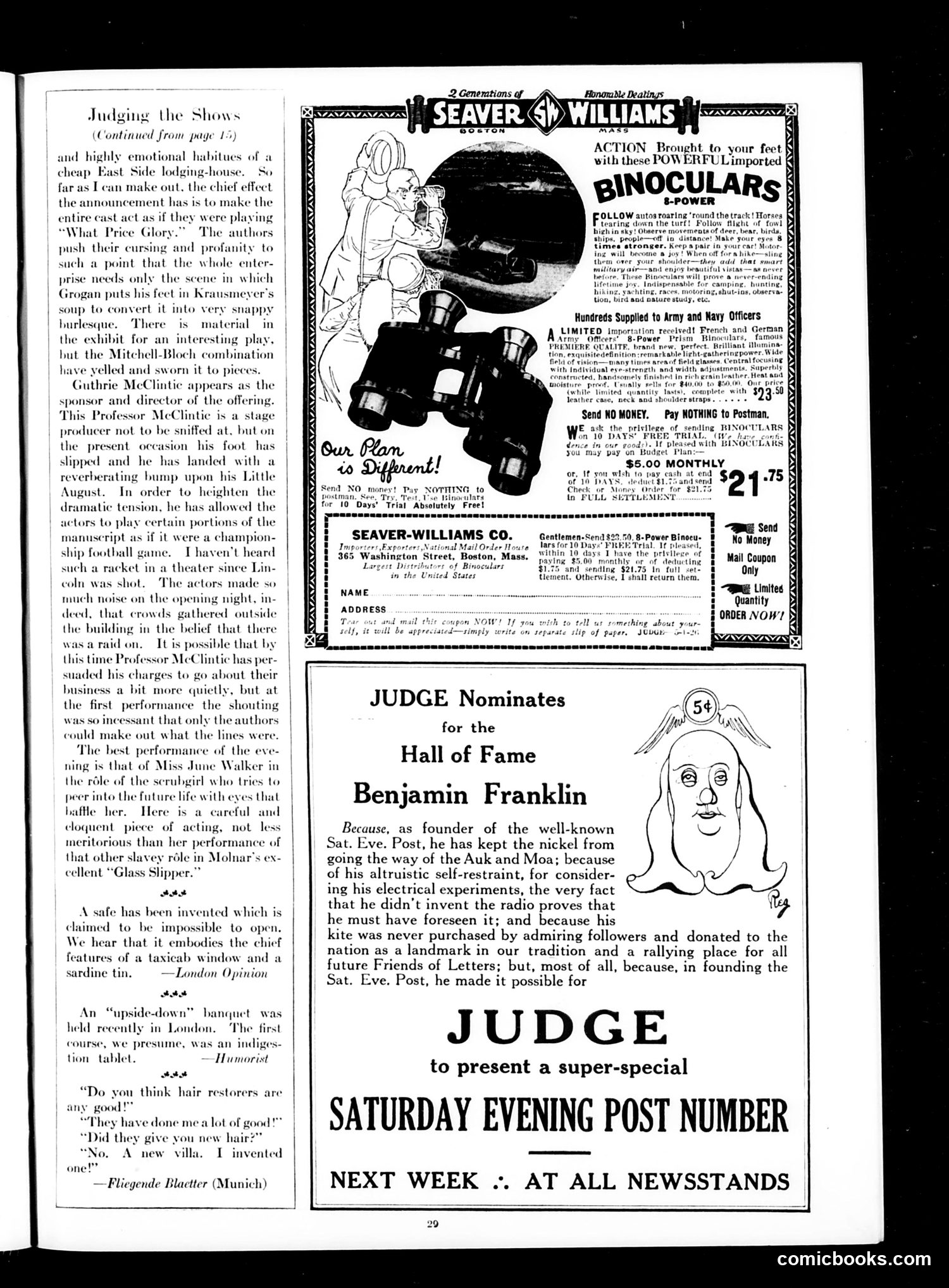 Judge — May 1, 1926 — page 31 of 36