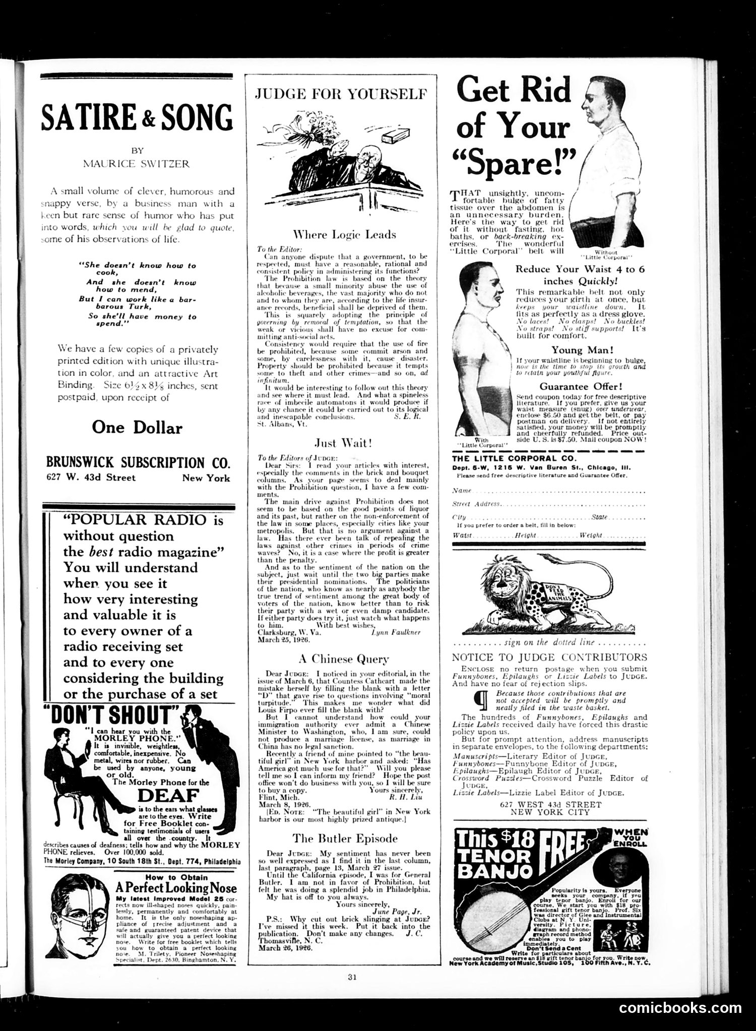 Judge — May 15, 1926 — page 33 of 36