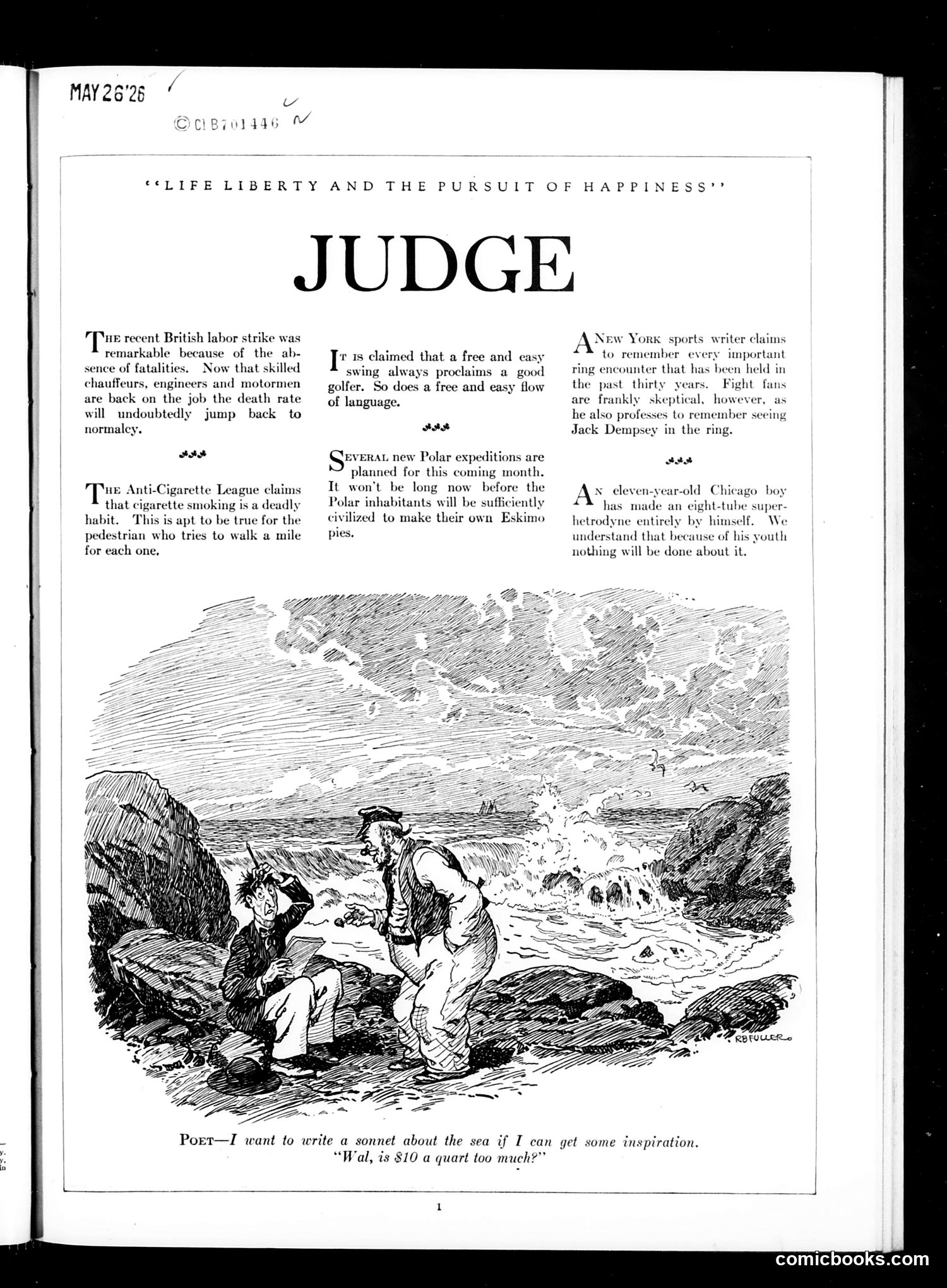Judge — May 29, 1926 — page 3 of 36