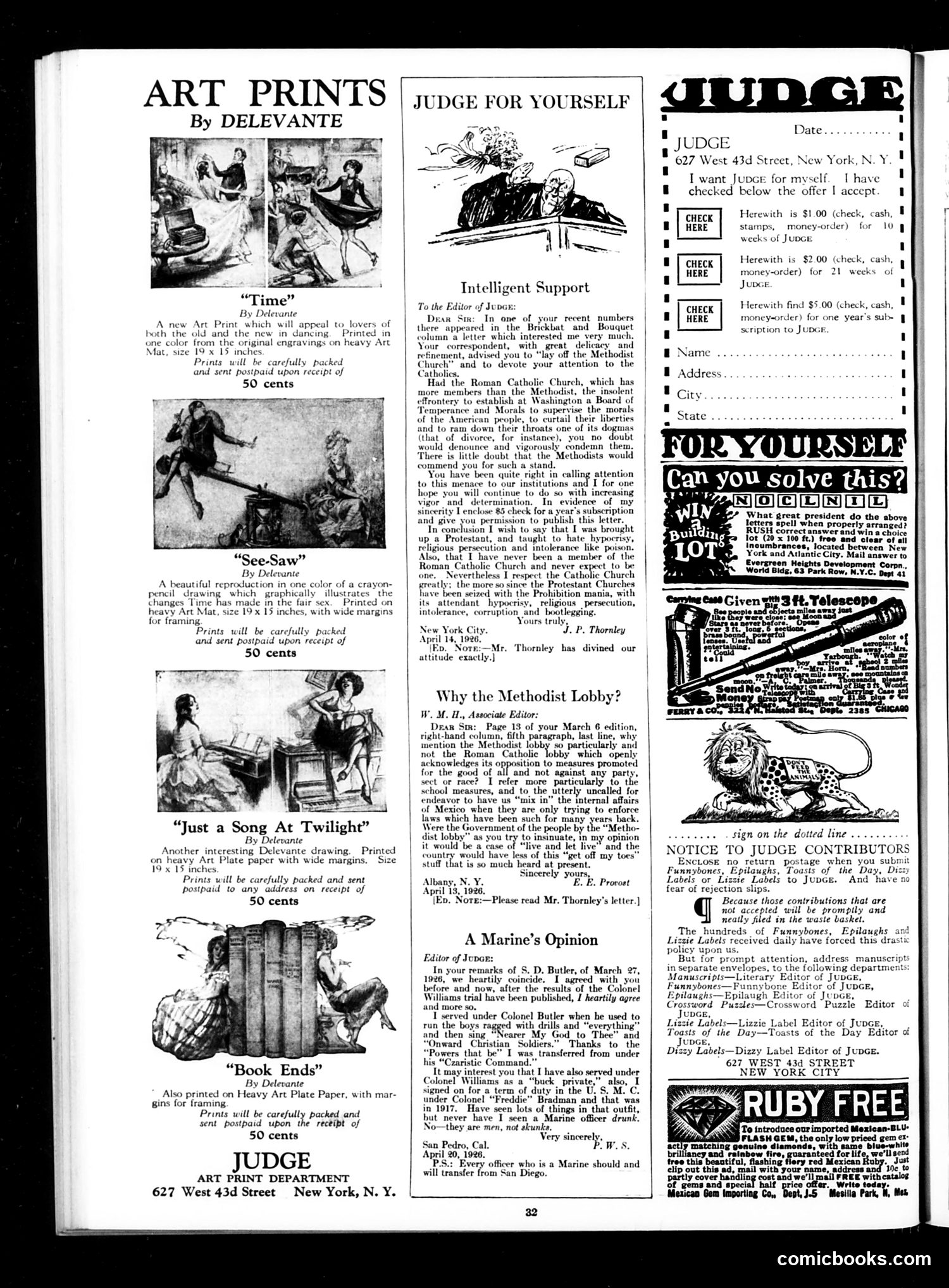 Judge — May 29, 1926 — page 34 of 36