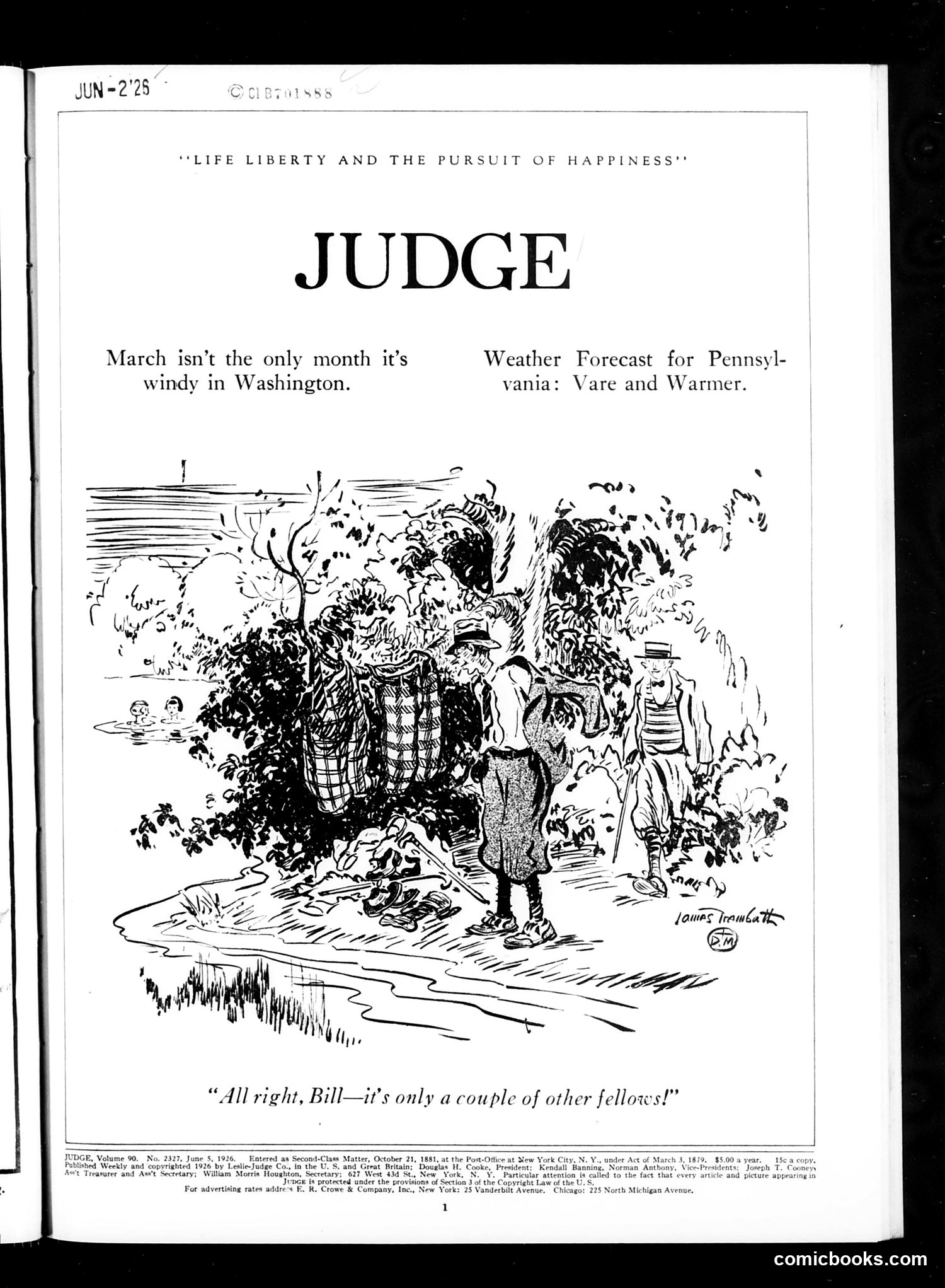 Judge — June 5, 1926 — page 3 of 36