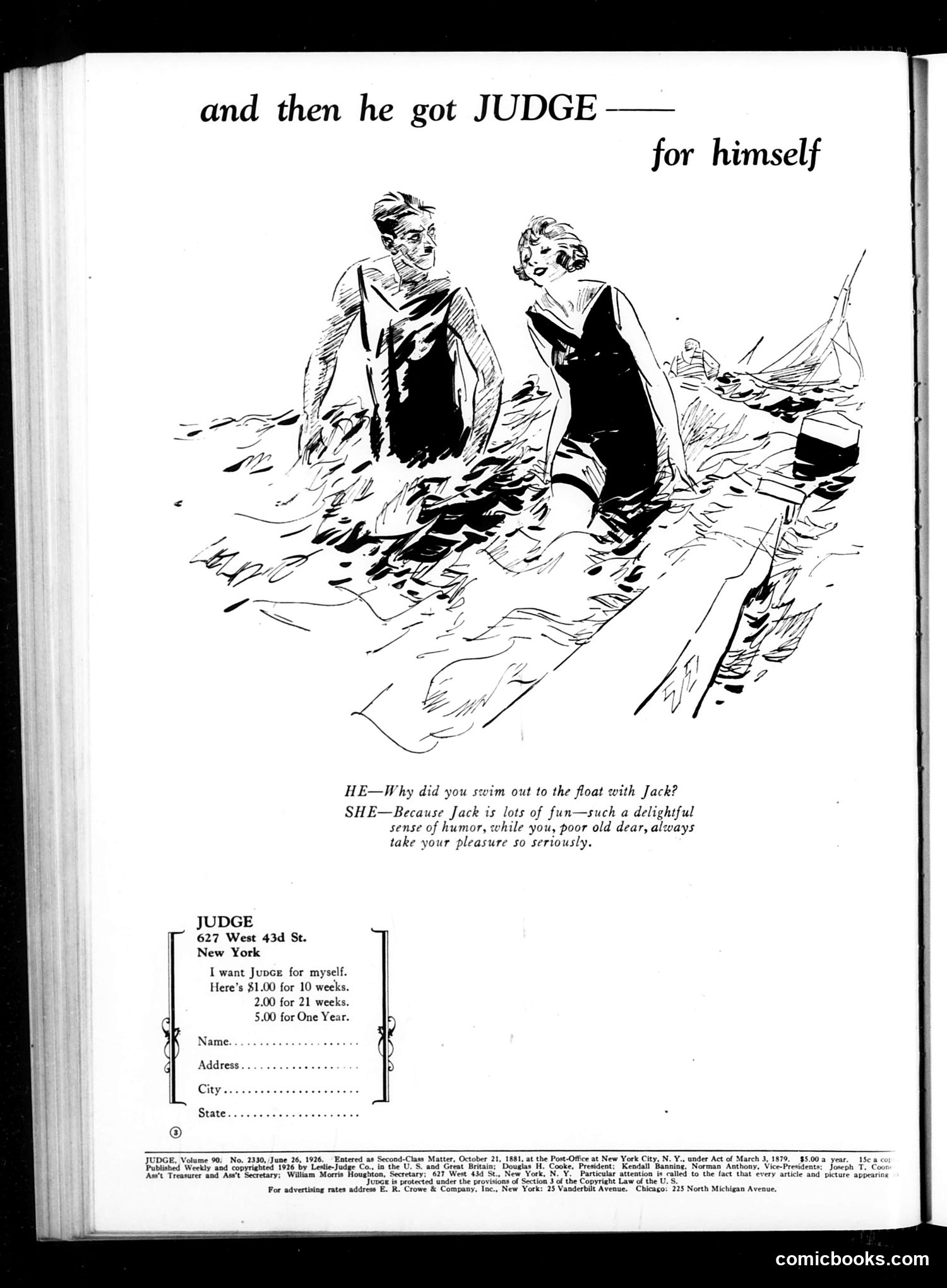 Judge — June 26, 1926 — page 2 of 37