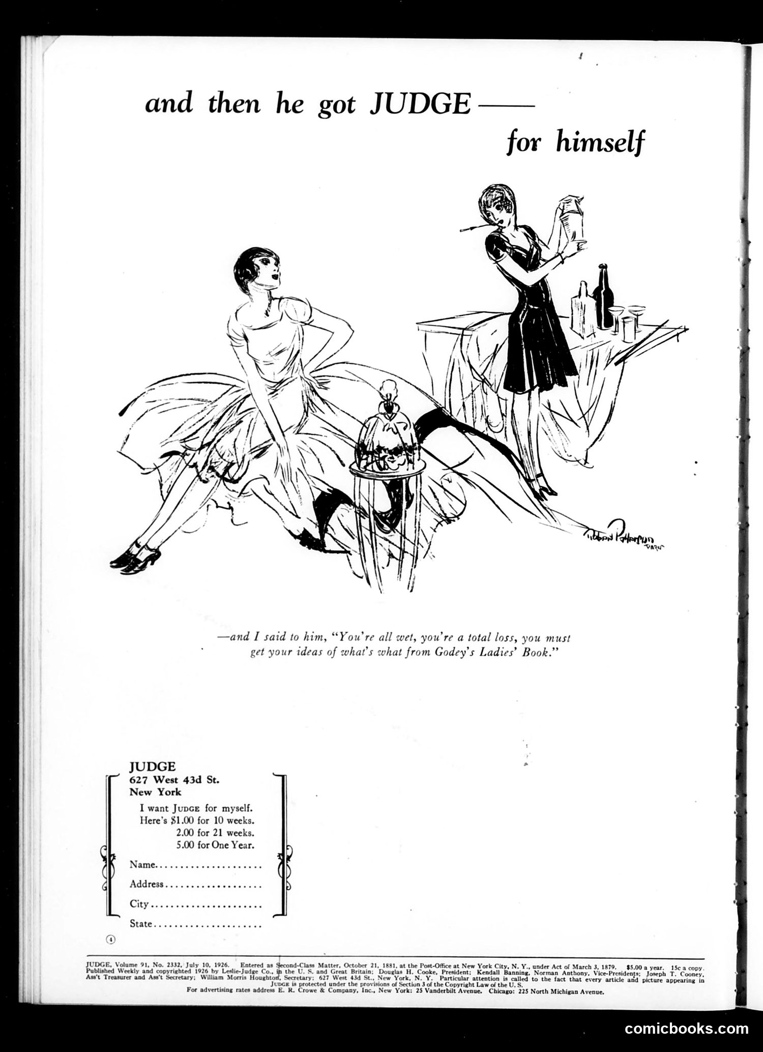 Judge — July 10, 1926 — page 2 of 36