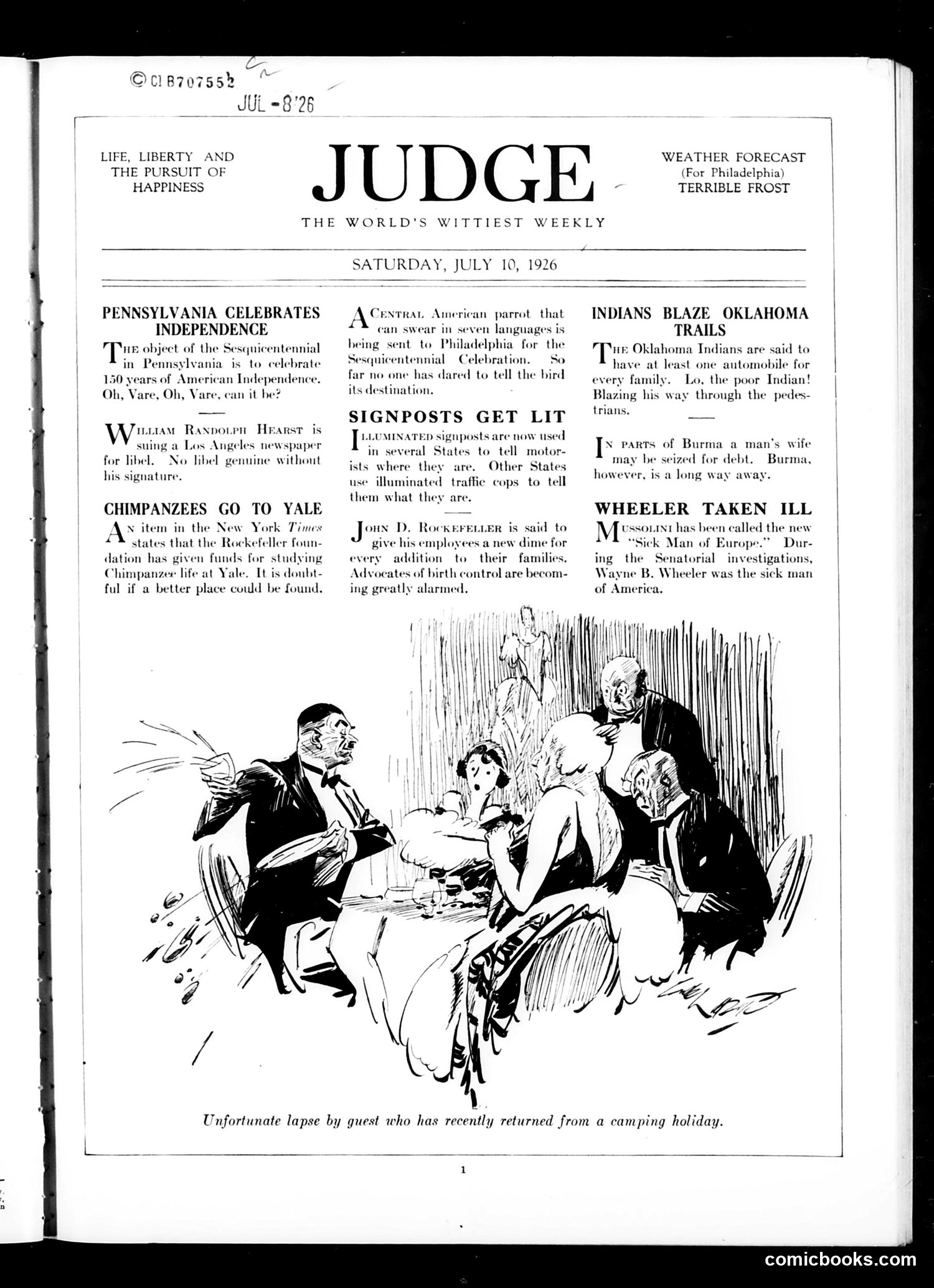 Judge — July 10, 1926 — page 3 of 36