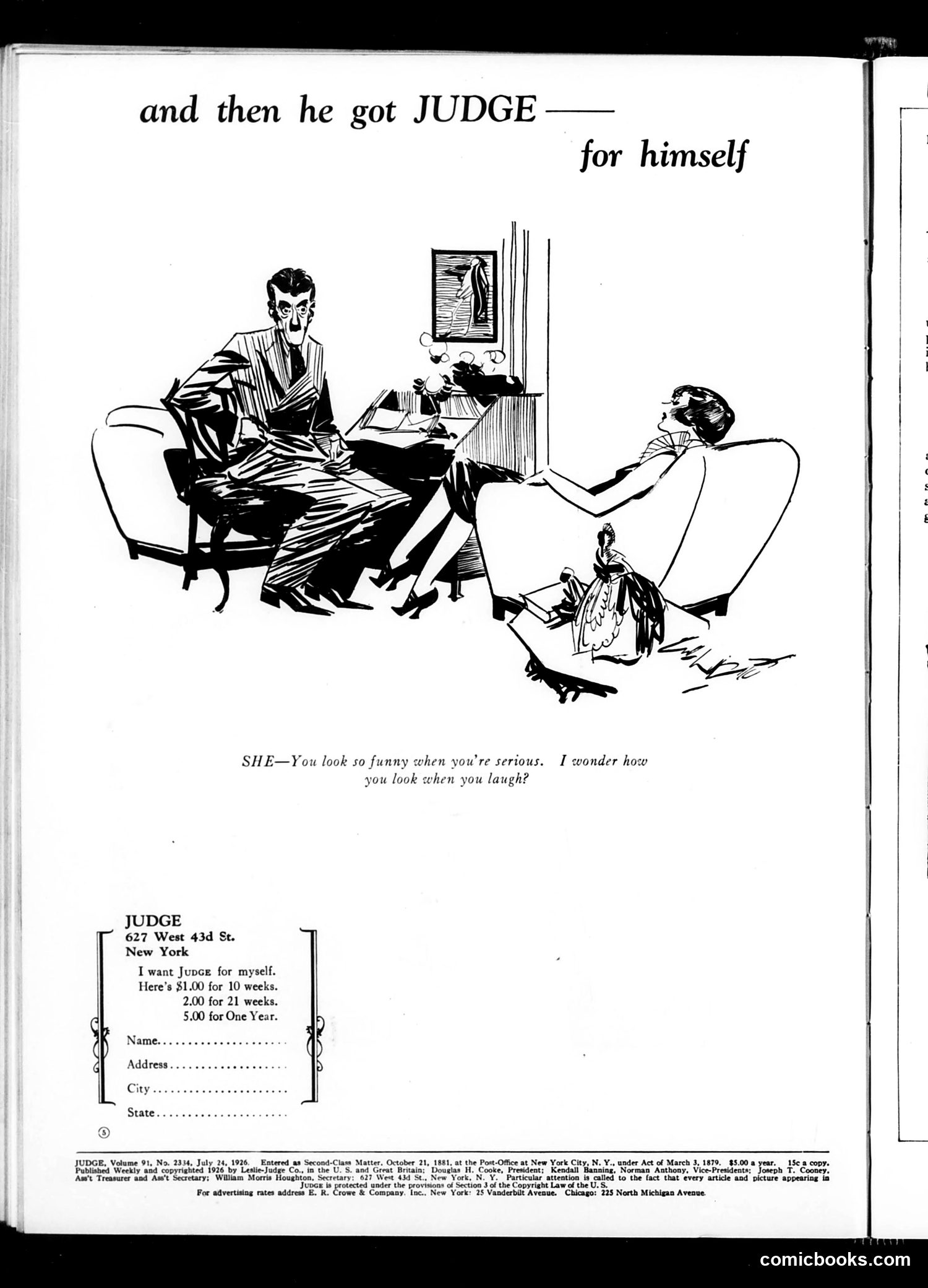 Judge — July 24, 1926 — page 2 of 36