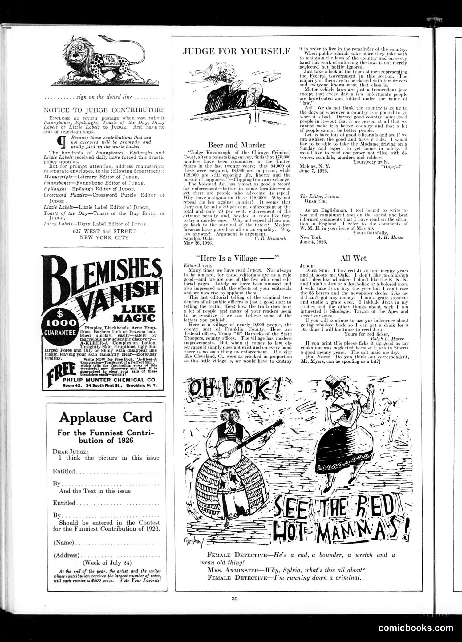 Judge — July 24, 1926 — page 32 of 36