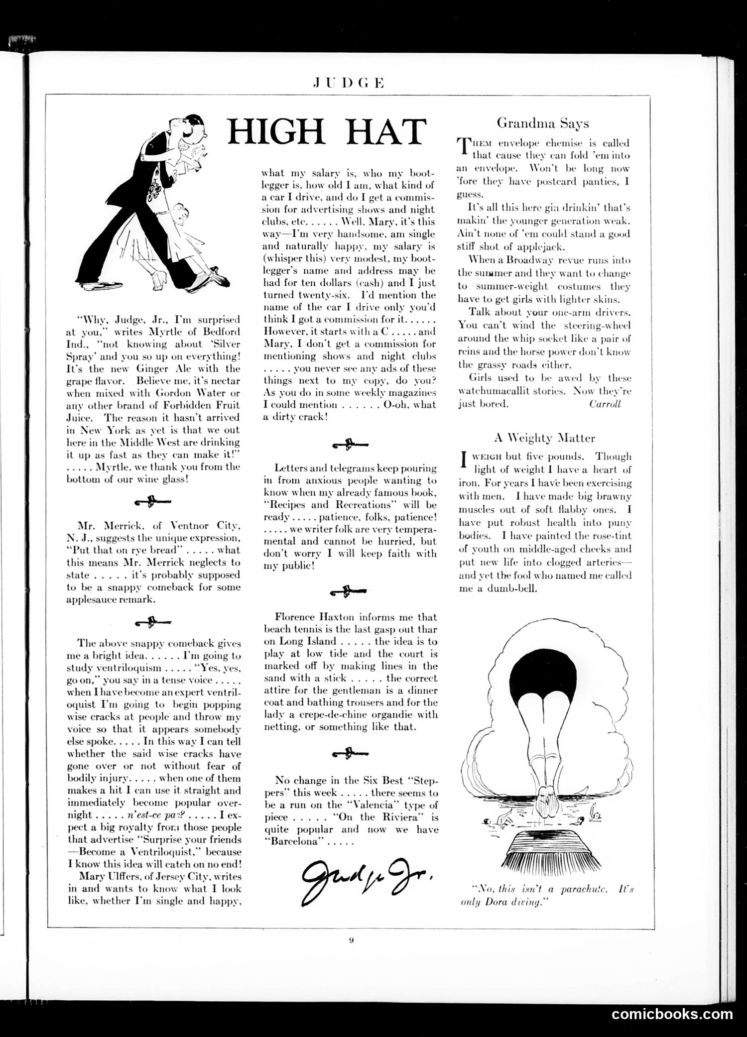 Judge — July 31, 1926 — page 11 of 36