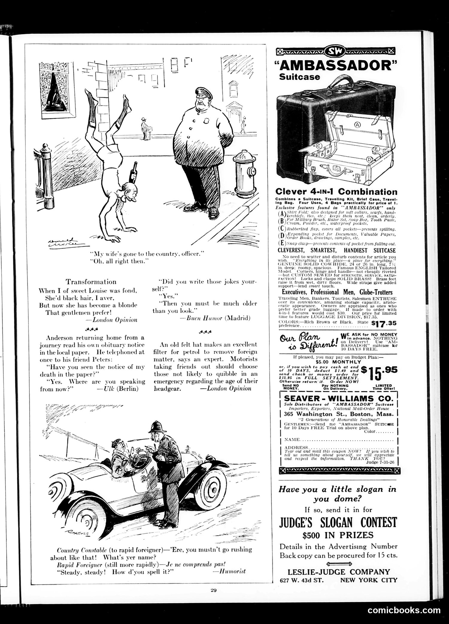 Judge — July 31, 1926 — page 31 of 36