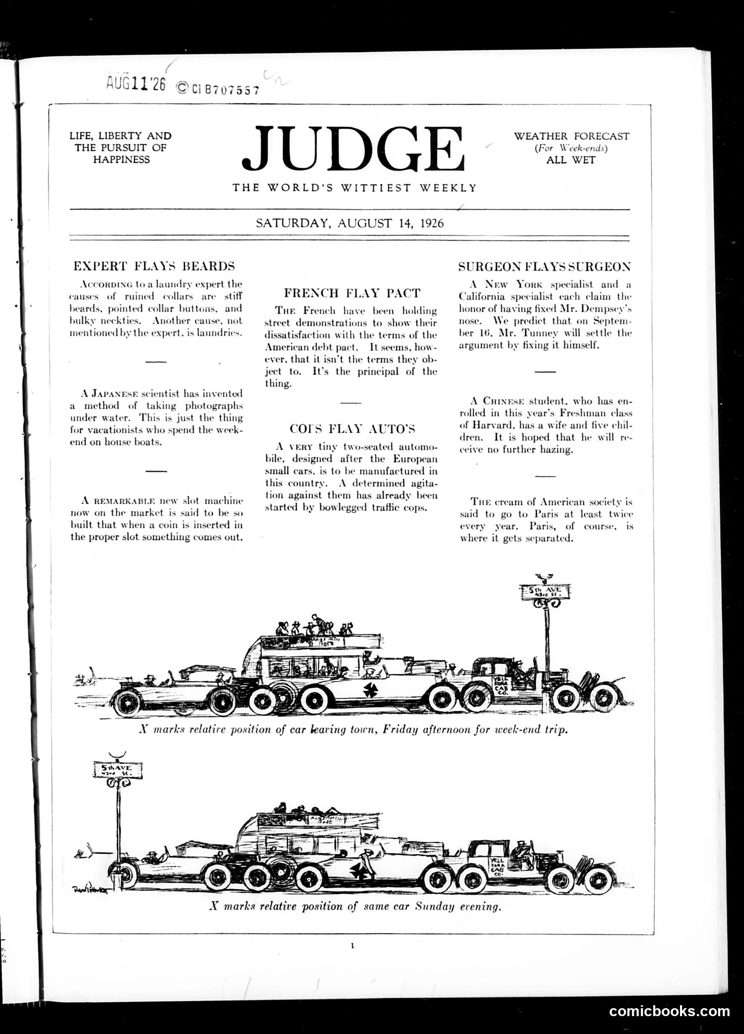 Judge — August 14, 1926 — page 3 of 36