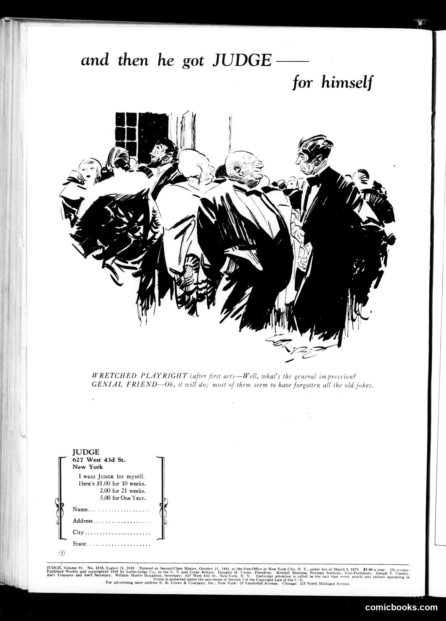 Judge — August 21, 1926 — page 2 of 36