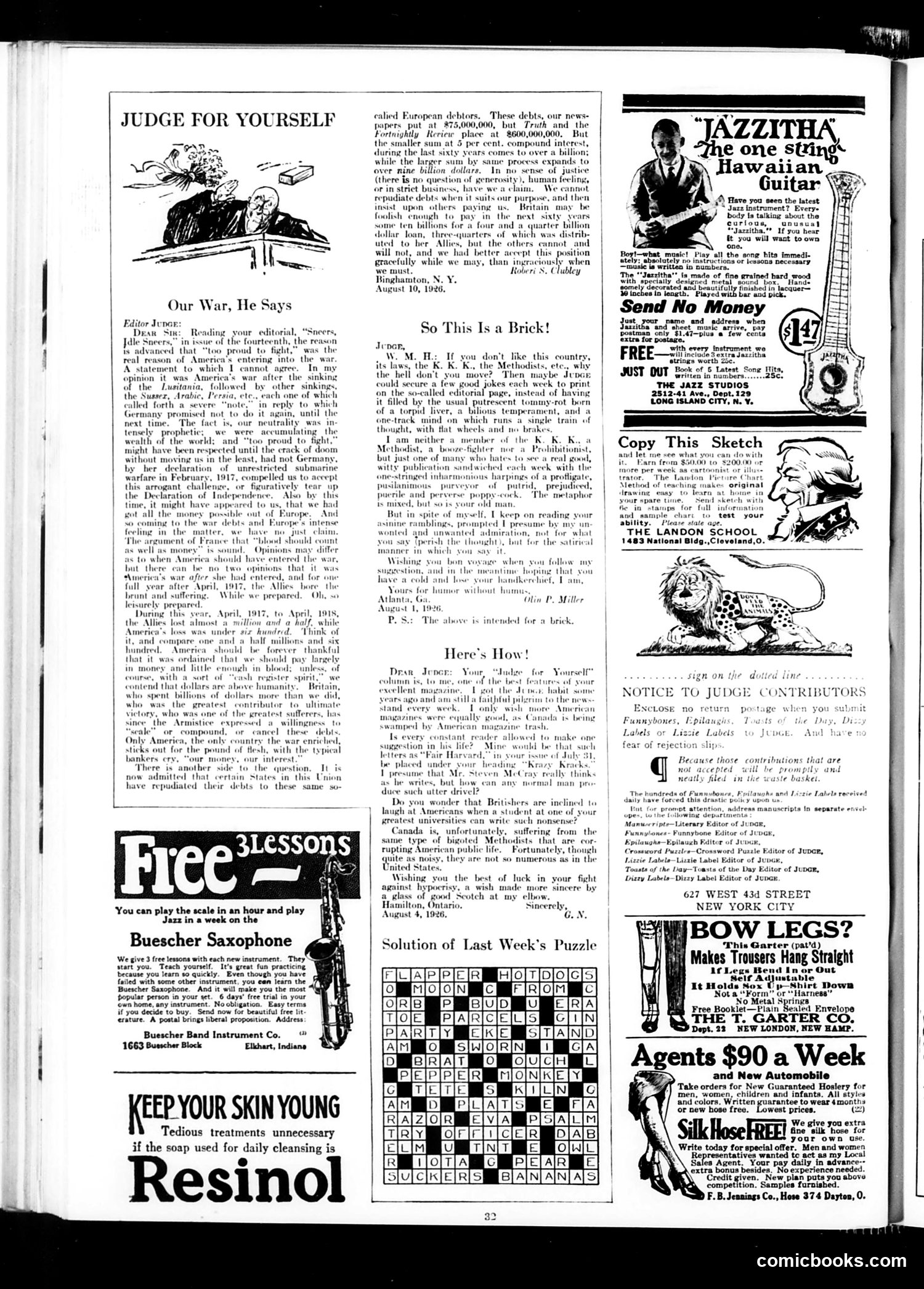 Judge — September 11, 1926 — page 34 of 35