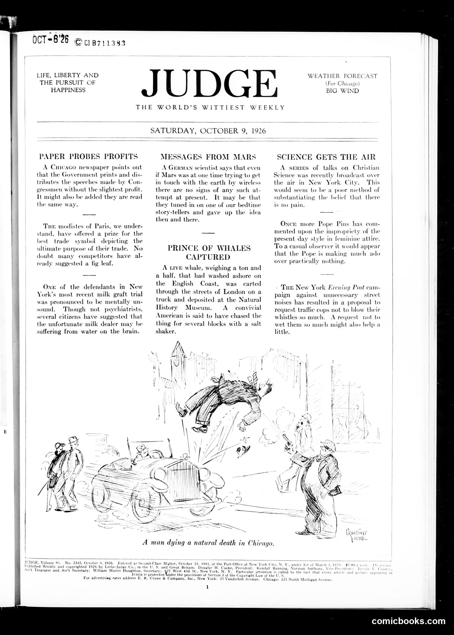 Judge — October 9, 1926 — page 3 of 36