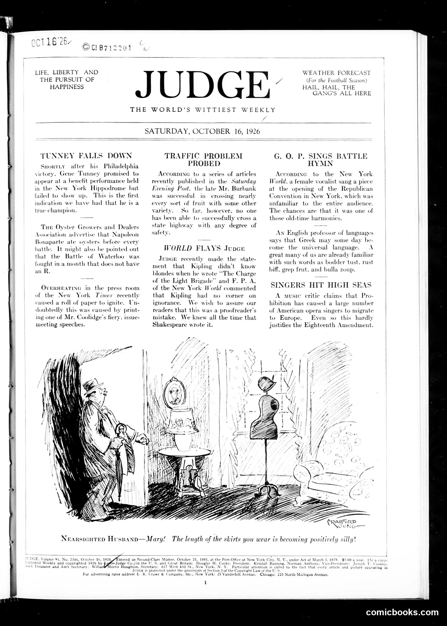 Judge — October 16, 1926 — page 3 of 36