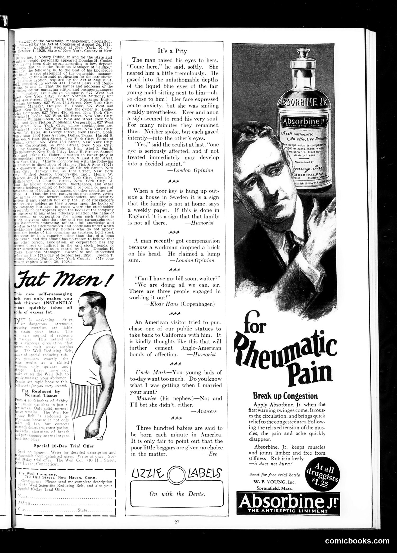 Judge — October 16, 1926 — page 29 of 36