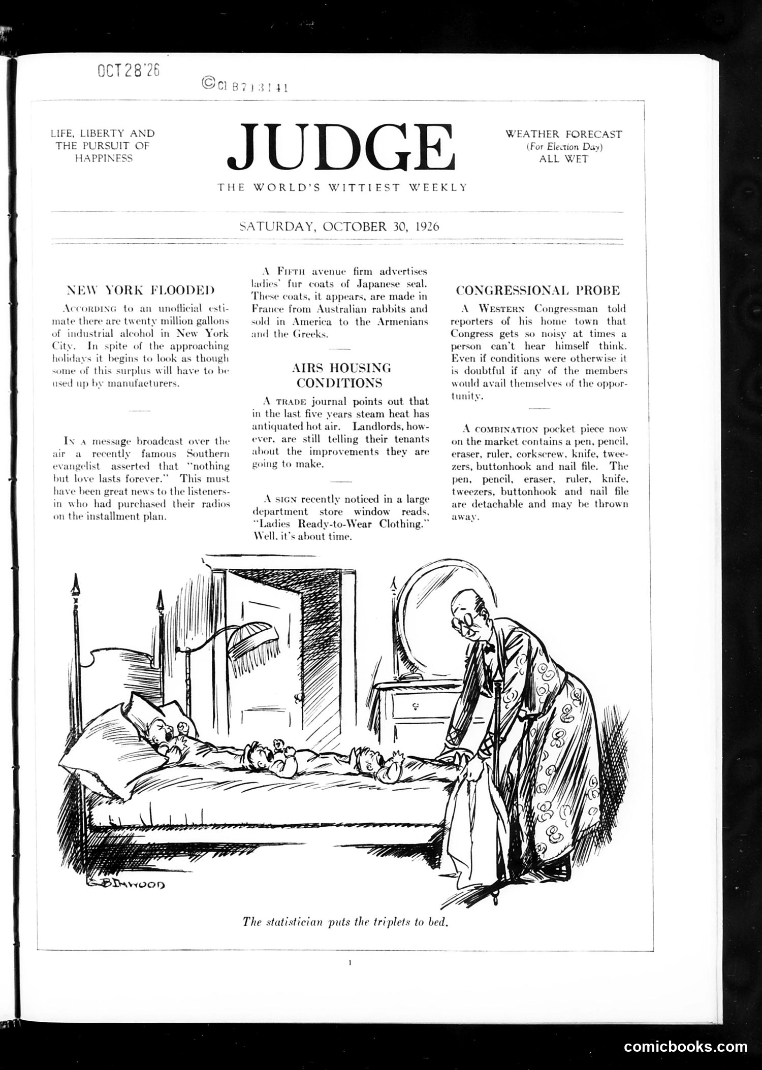 Judge — October 30, 1926 — page 3 of 36