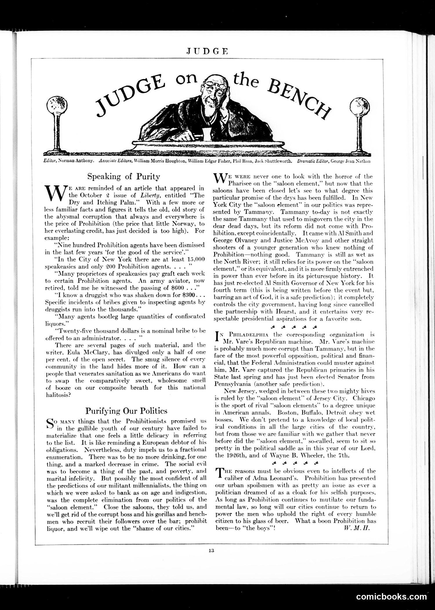 Judge — November 6, 1926 — page 15 of 36