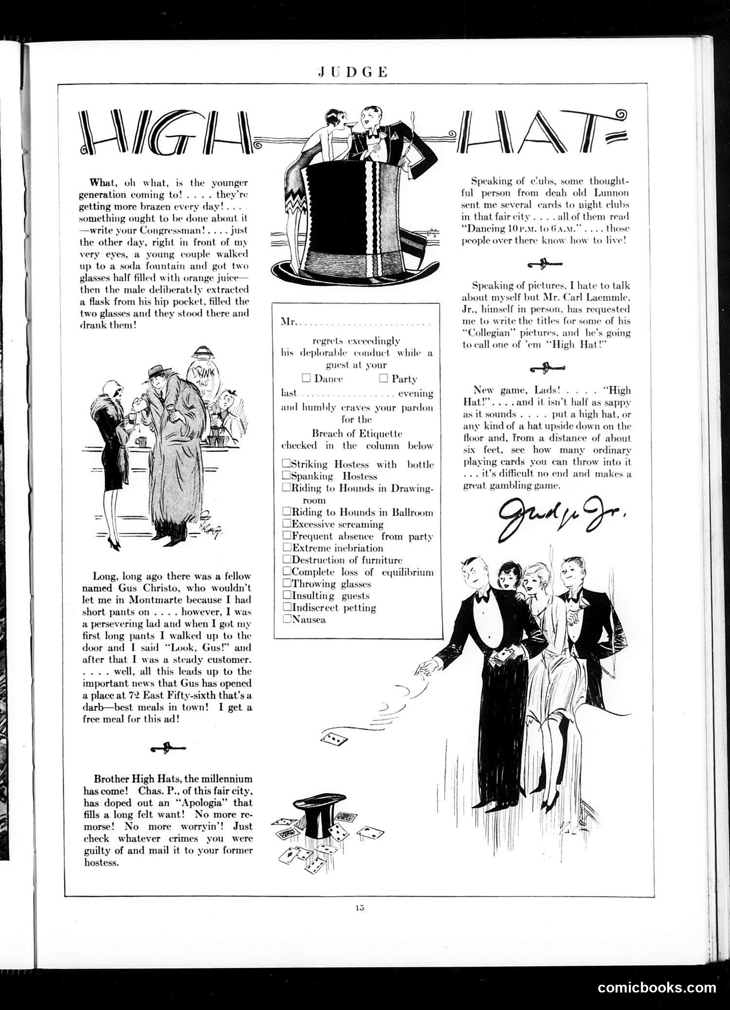 Judge — December 11, 1926 — page 17 of 36