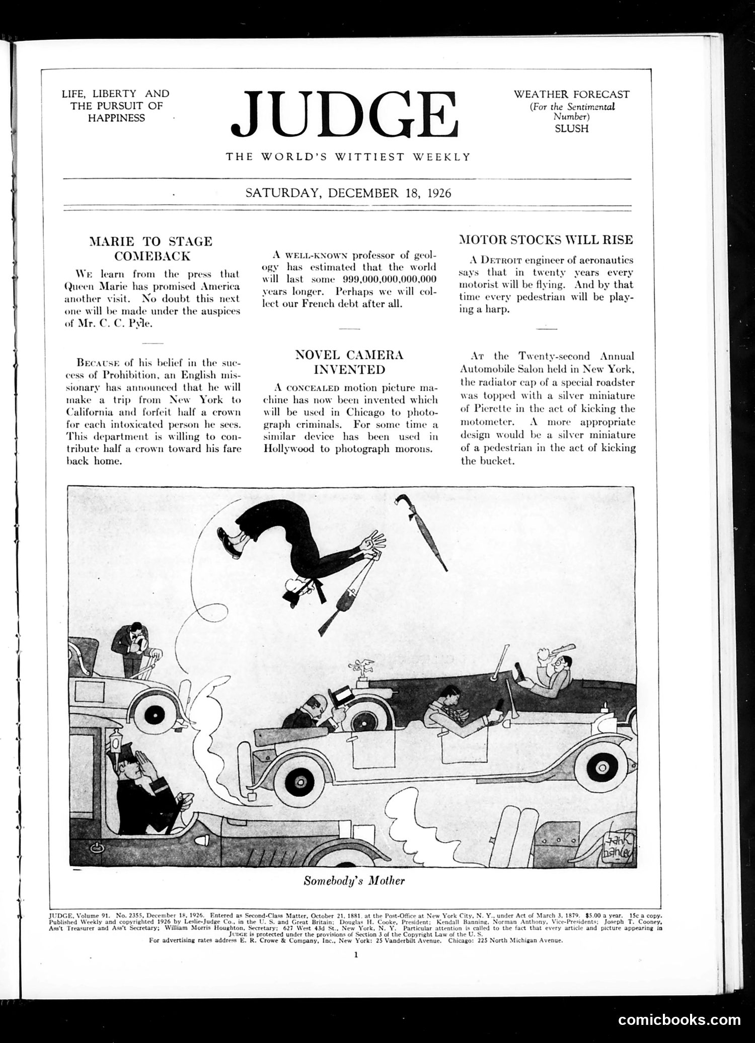 Judge — December 18, 1926 — page 3 of 36