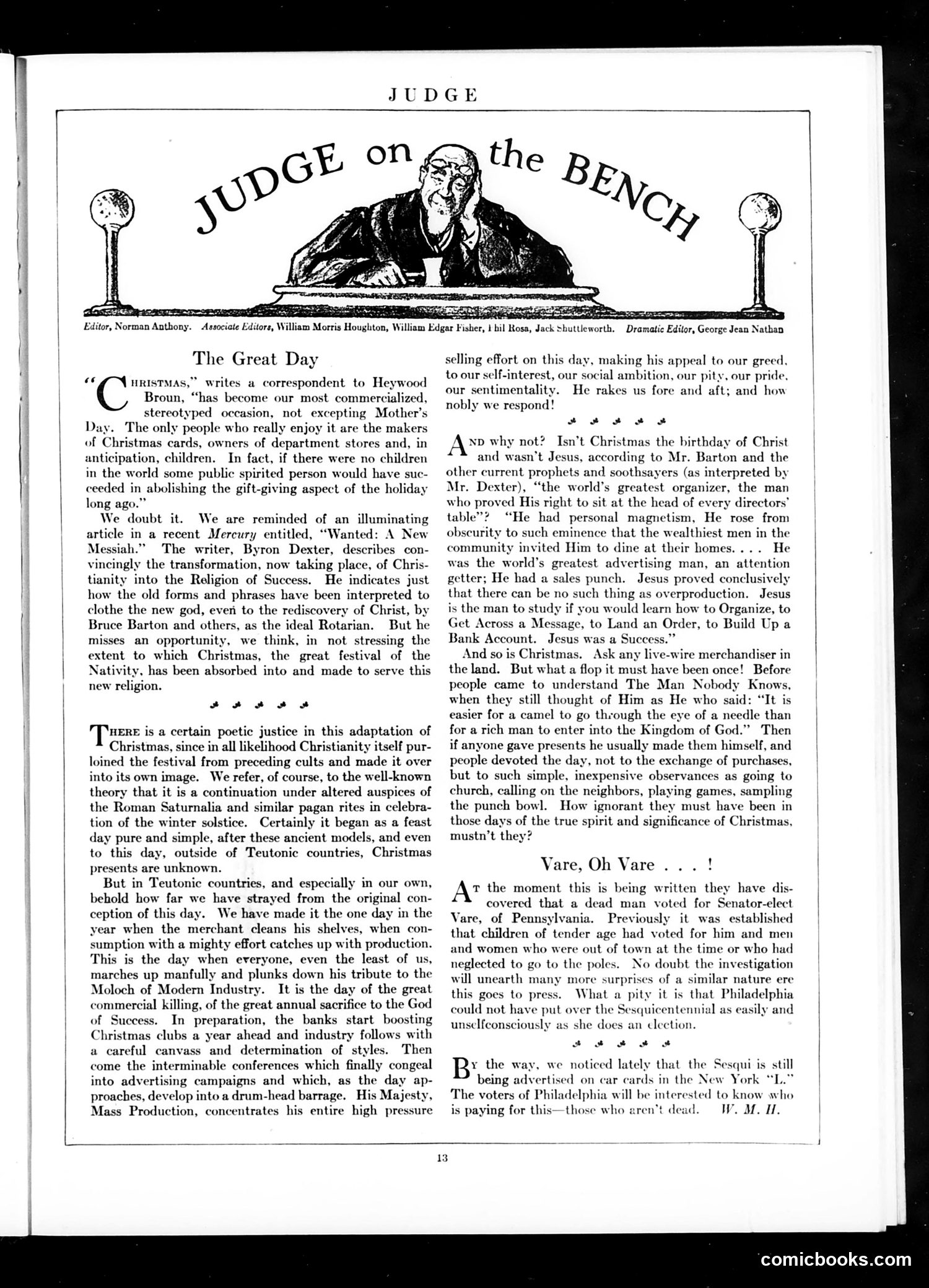 Judge — December 25, 1926 — page 15 of 38