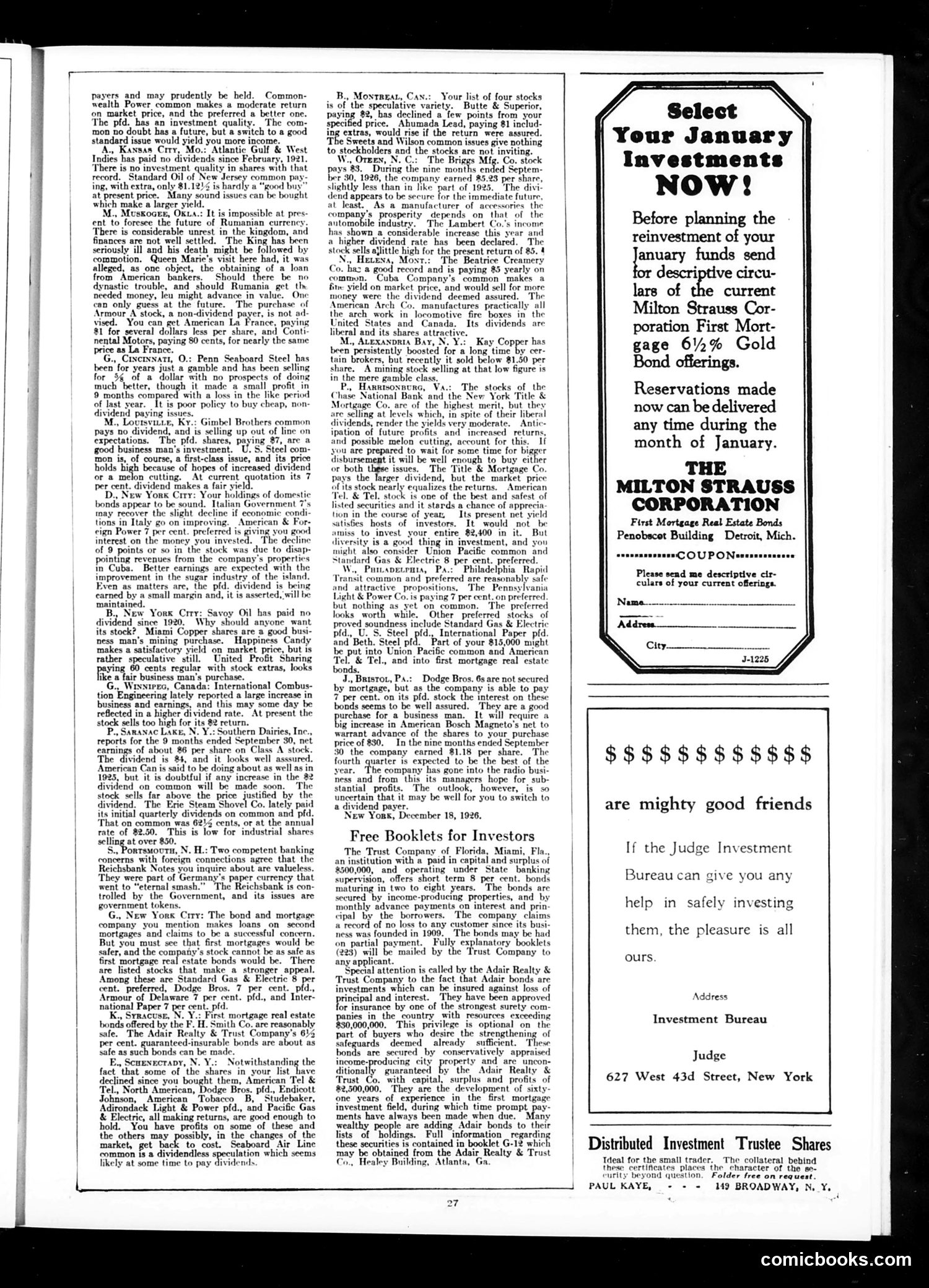 Judge — December 25, 1926 — page 29 of 38