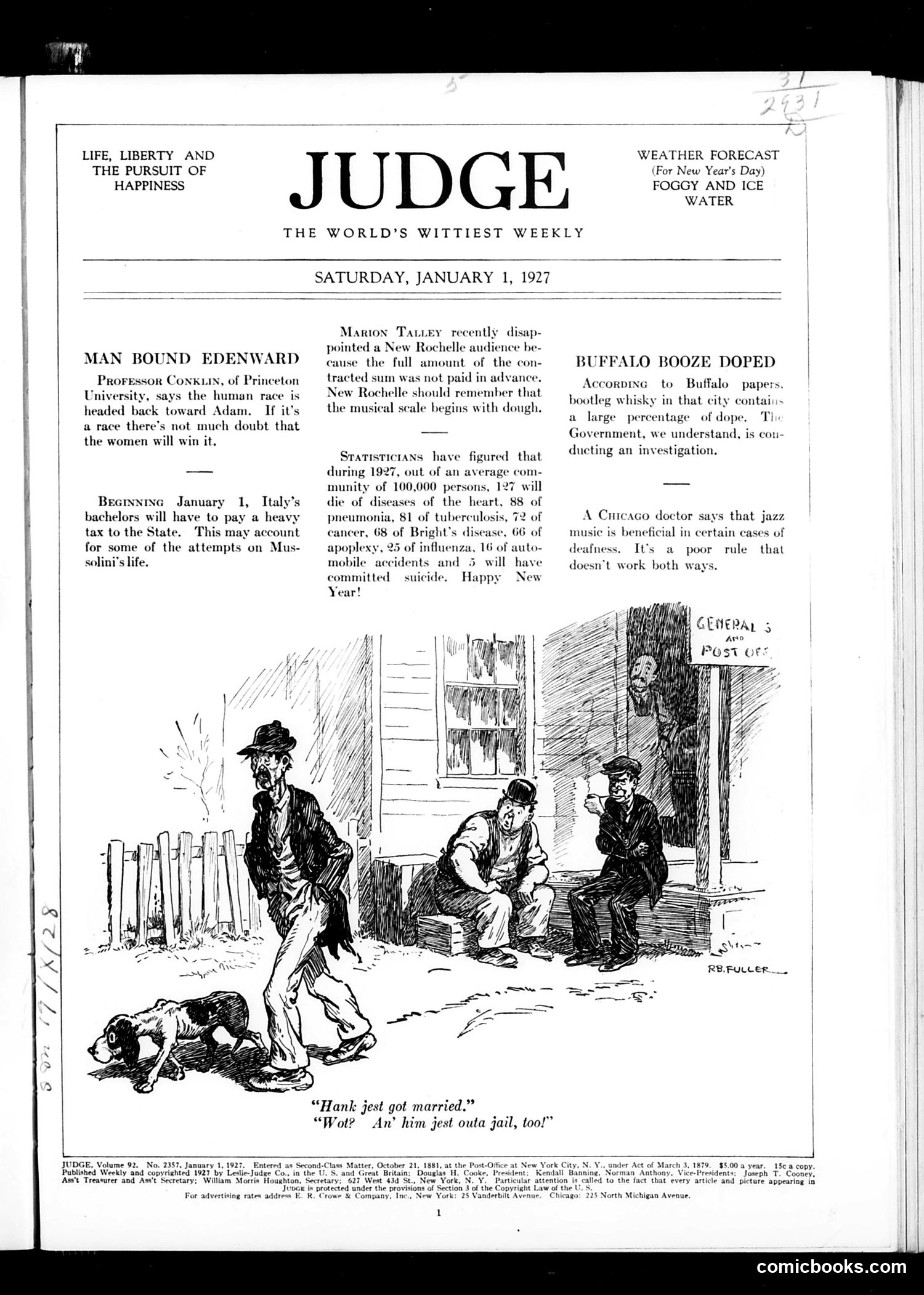 Judge — January 1, 1927 — page 3 of 36