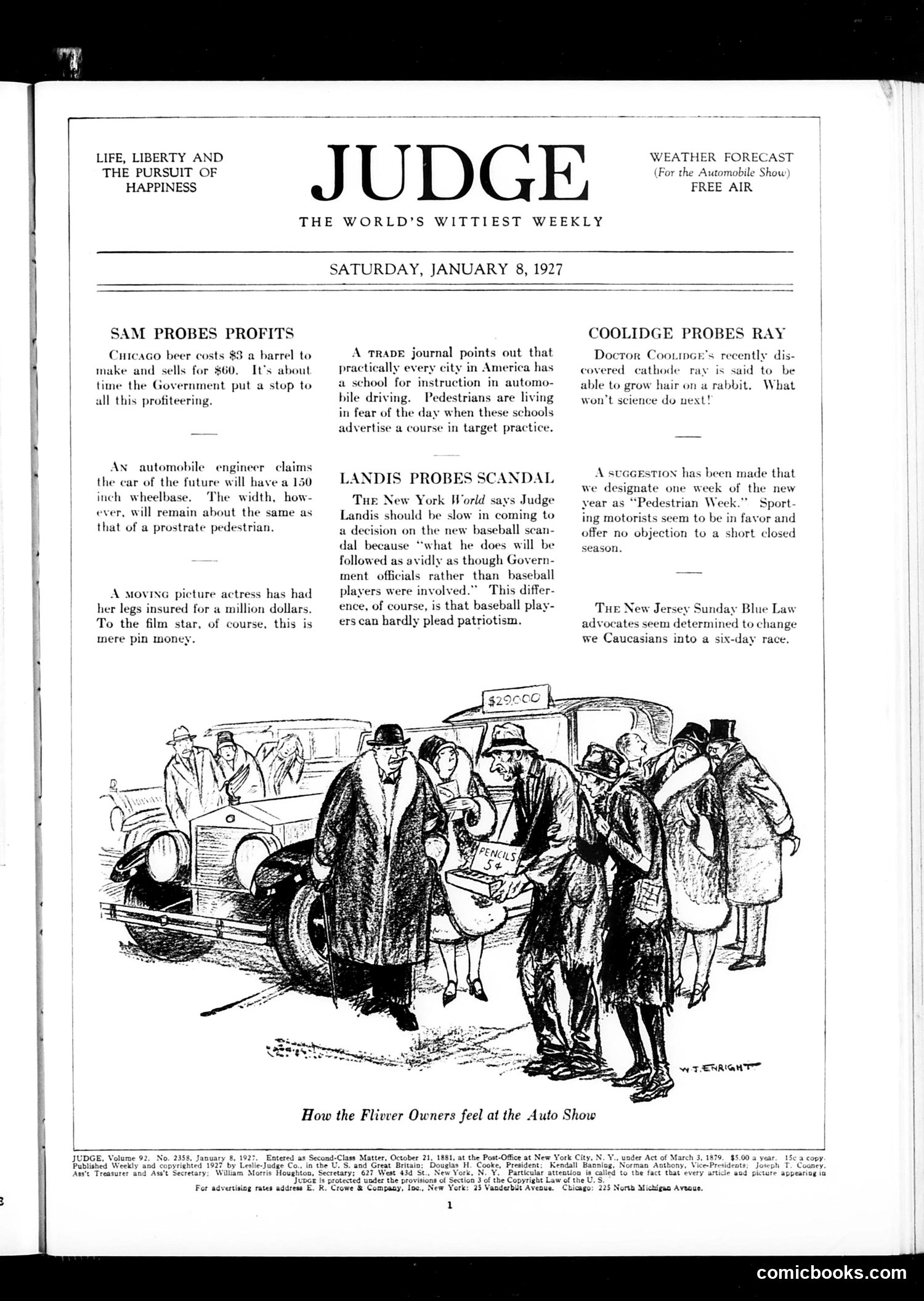 Judge — January 8, 1927 — page 3 of 36
