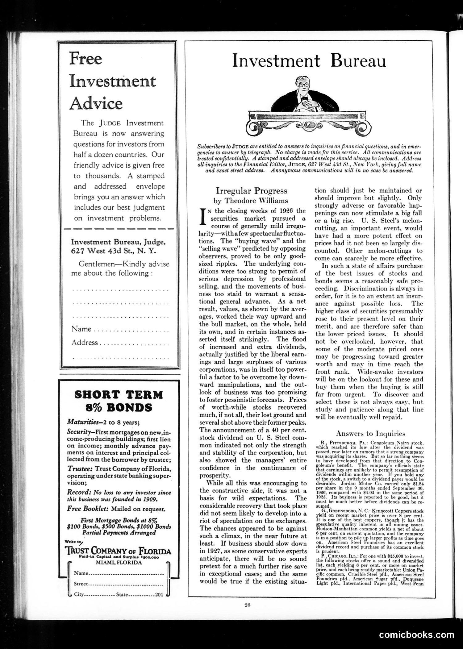 Judge — January 8, 1927 — page 28 of 36