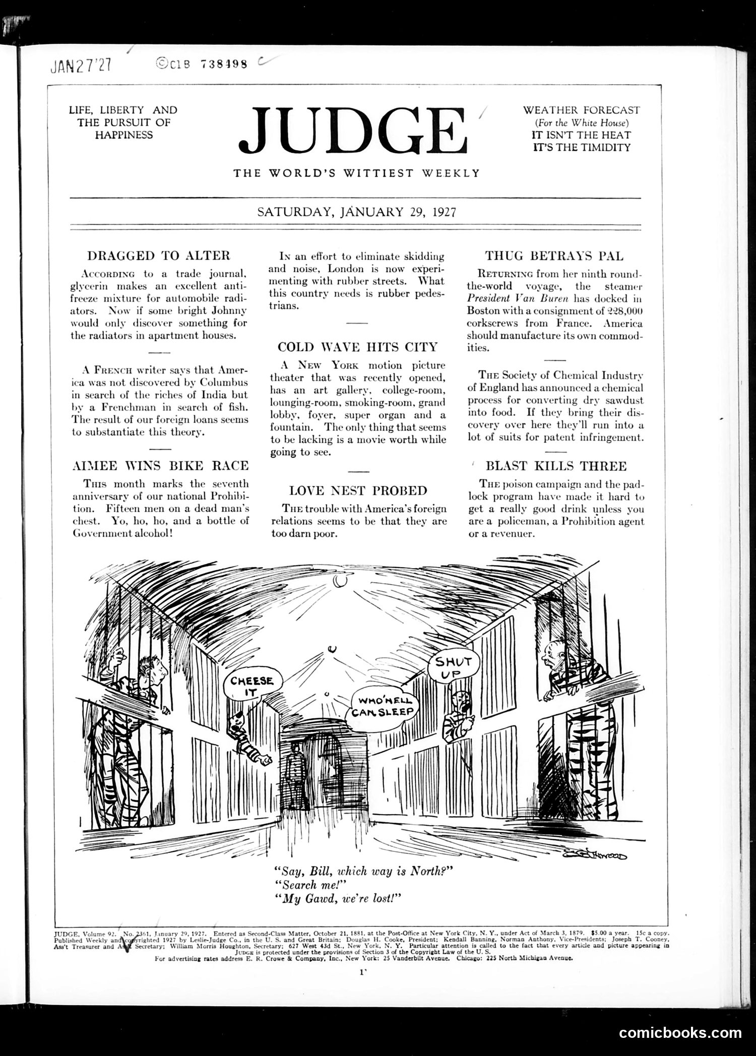 Judge — January 29, 1927 — page 3 of 36